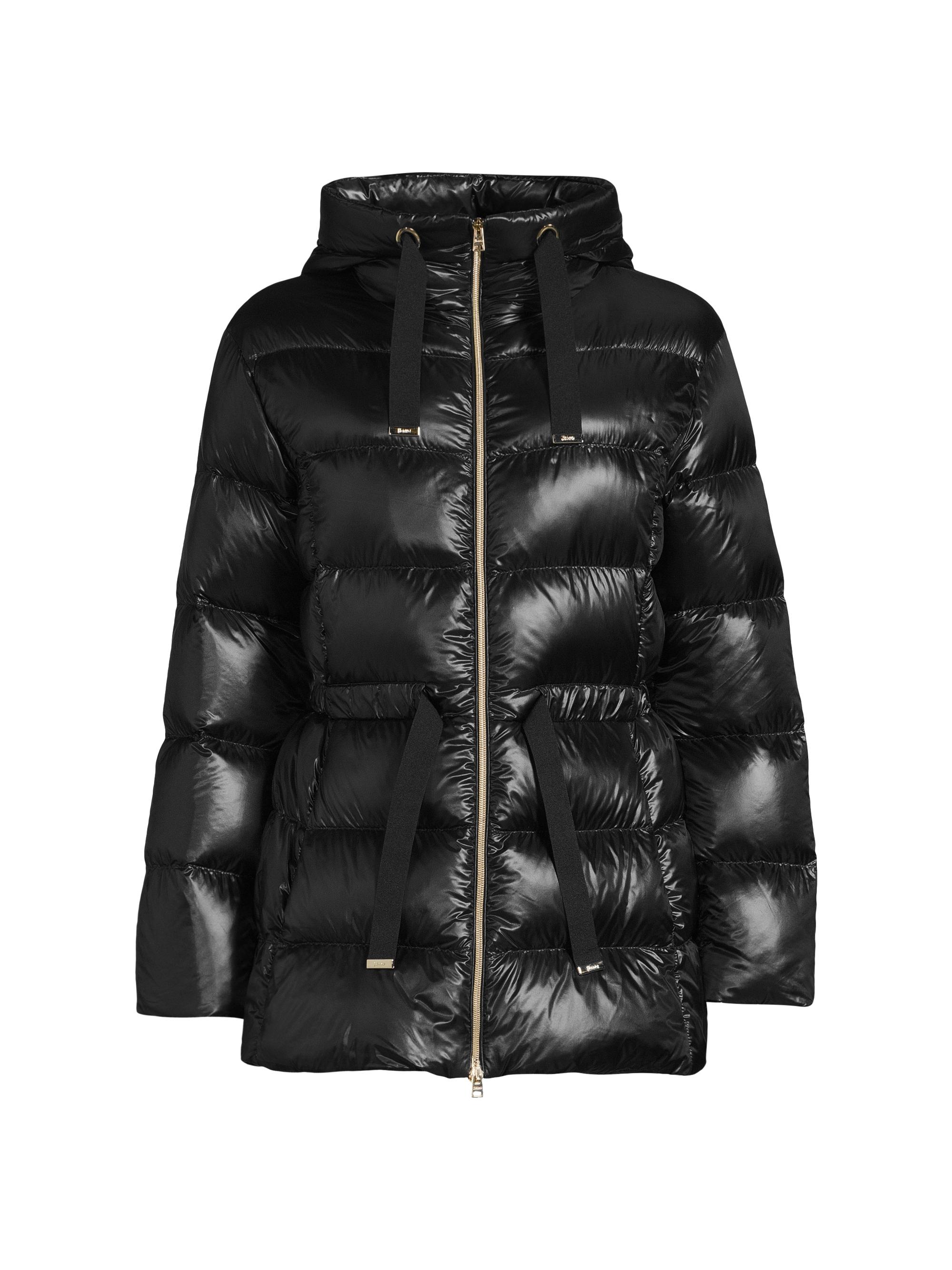 Herno Women's Glossy Quilted Down Coat - Black