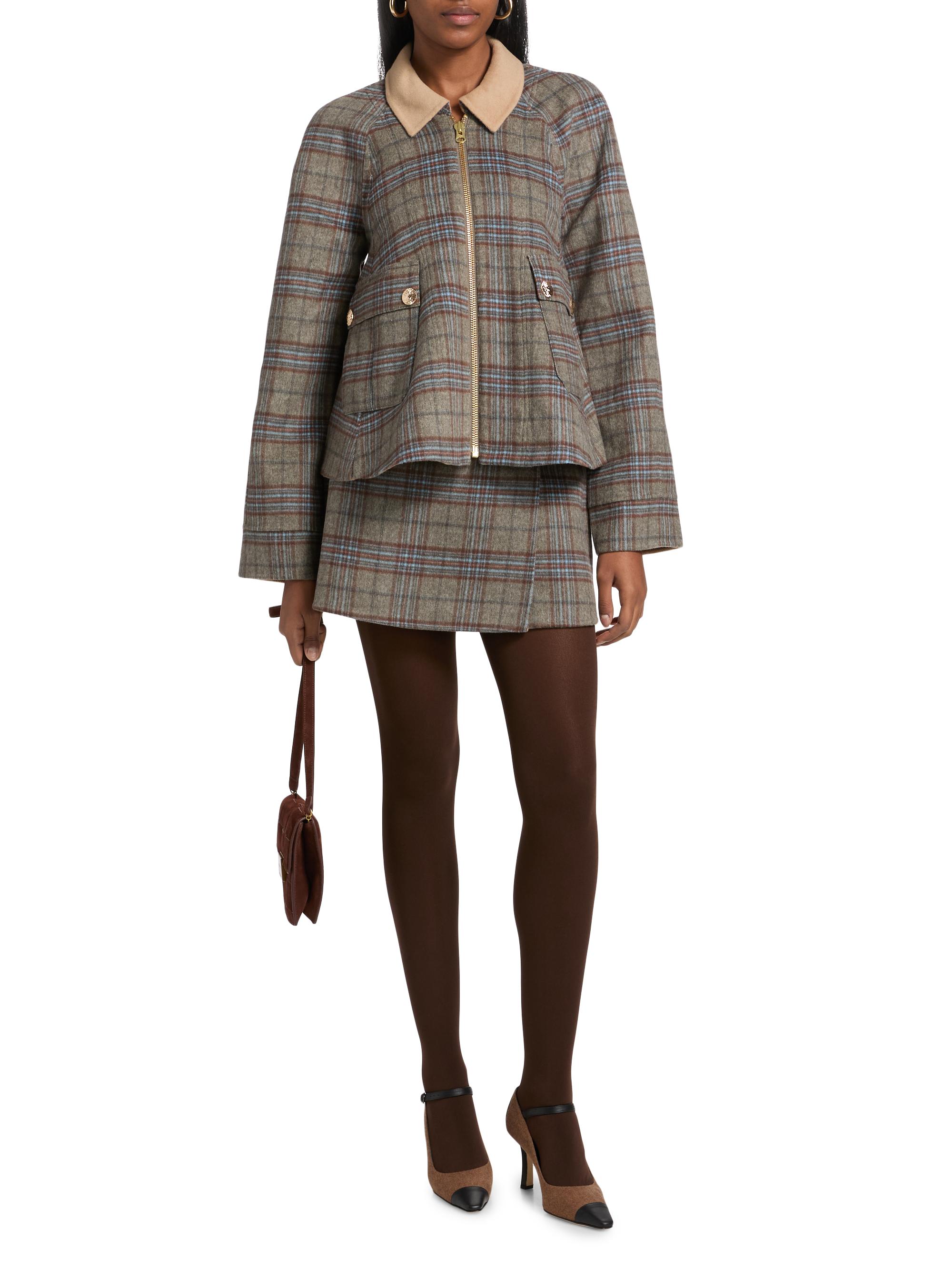 Cara Cara Andrew Plaid Wool-Nylon Jacket Saks Fifth Avenue