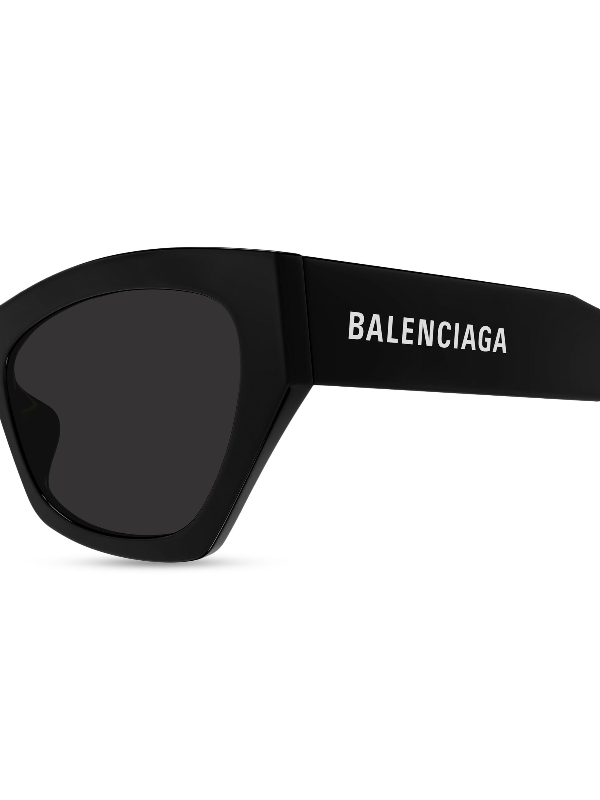 BALENCIAGA★キャットアイサングラス★ブラック Balenciaga Eyewear キャットアイ サングラス | ブラック | FARFETCH JP