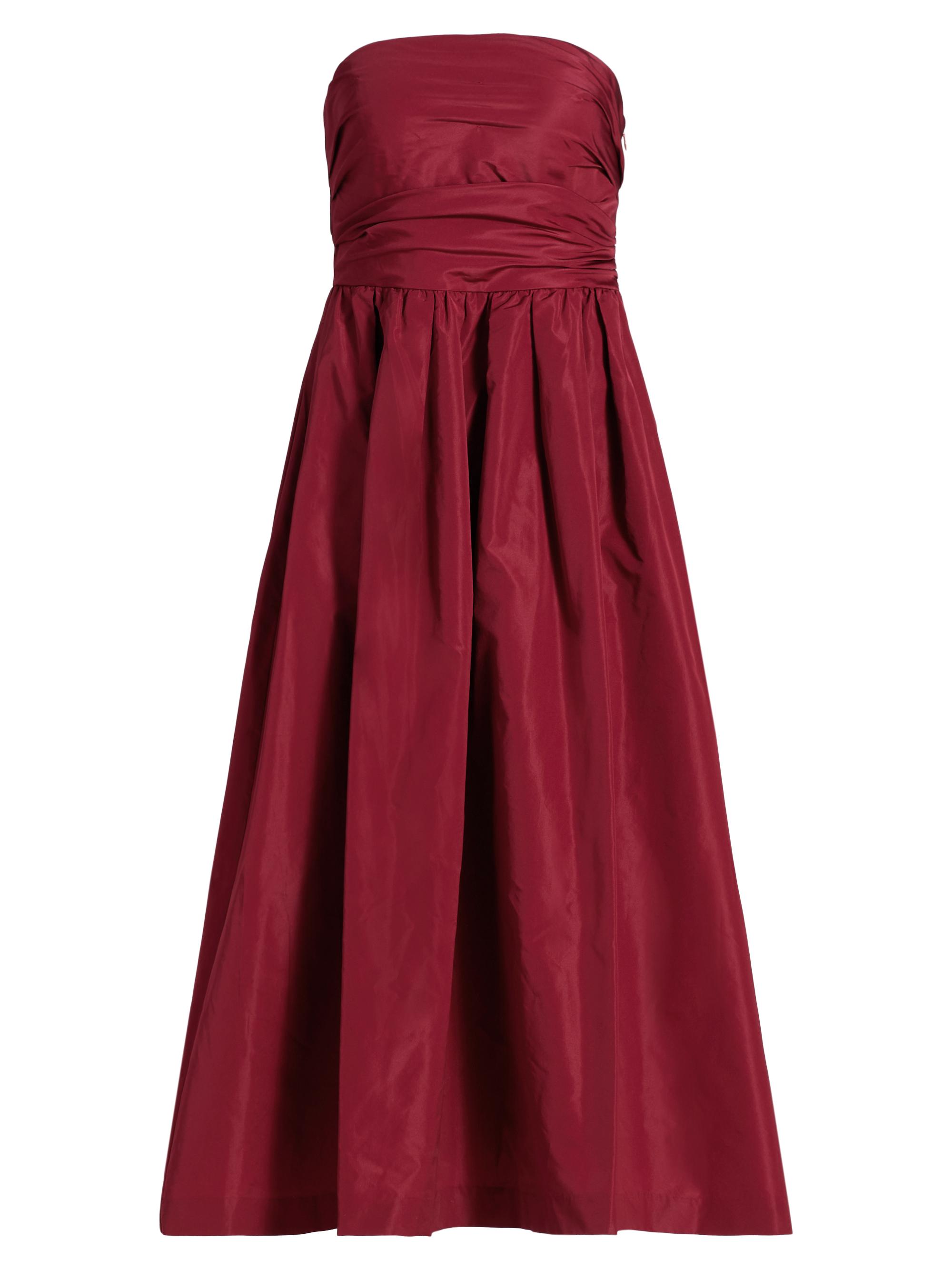 Tanya Taylor Women's Mina Strapless Cocktail Dress - Smoked Paprika