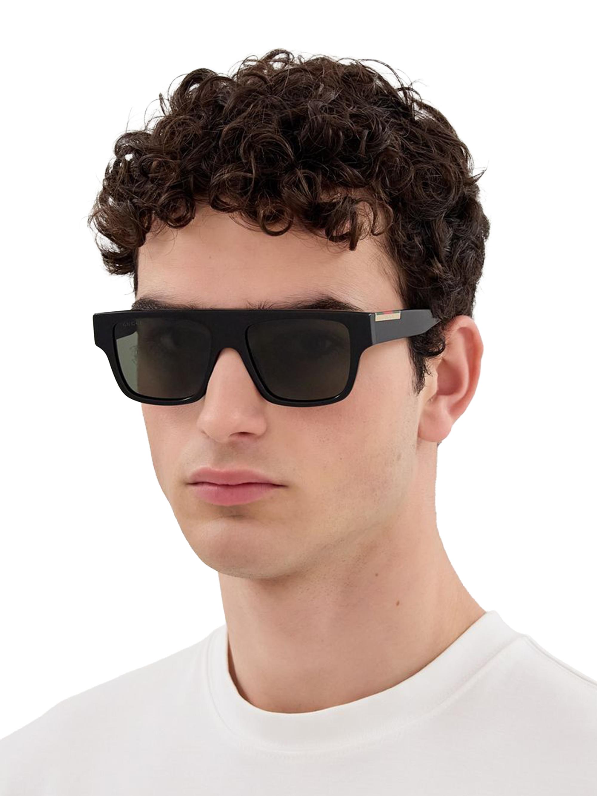 Gucci Subtle Web 53MM Square Sunglasses | Saks Fifth Avenue