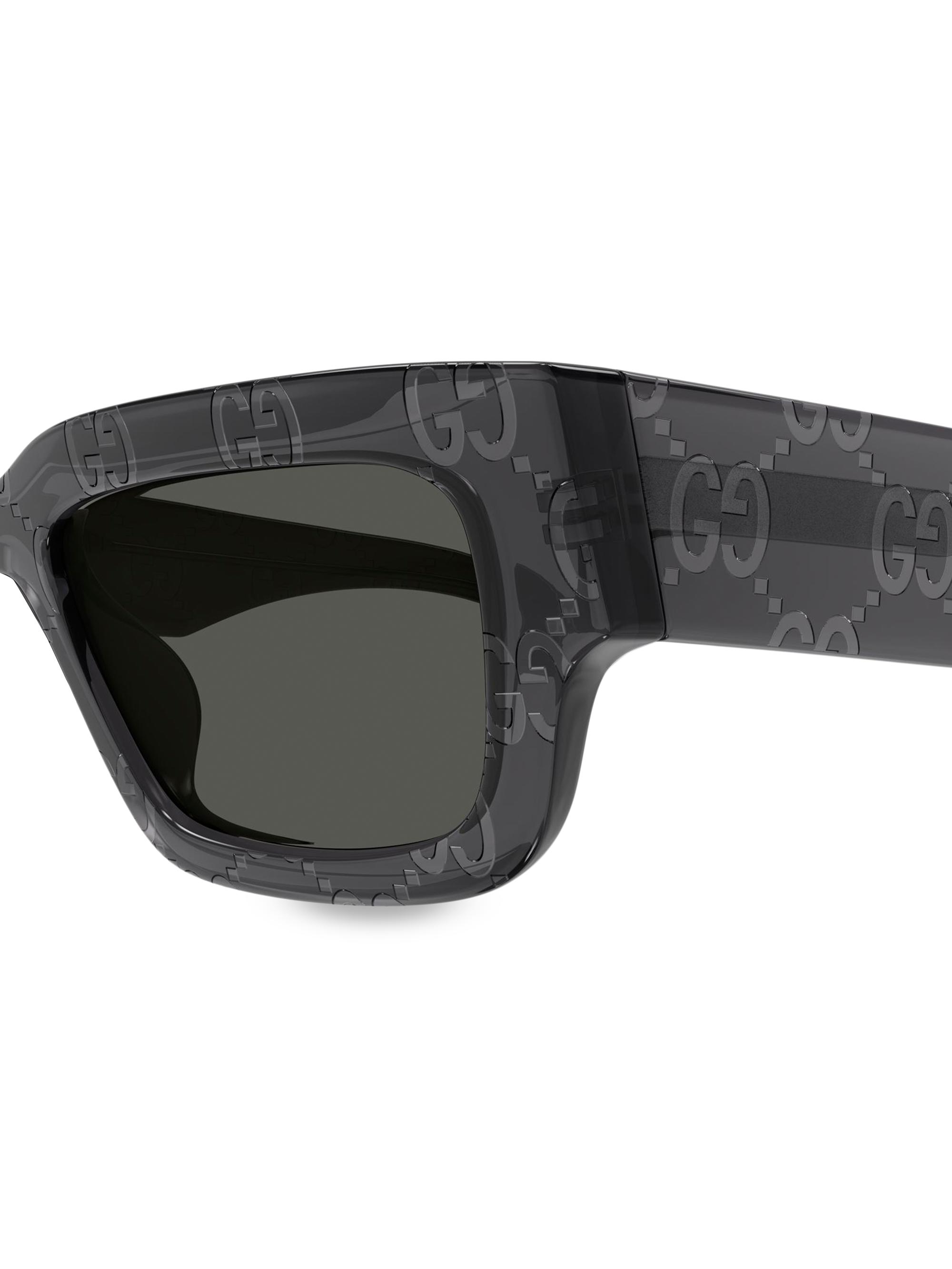 Gucci Gucci Miami 52MM Rectangle Sunglasses | Saks Fifth Avenue