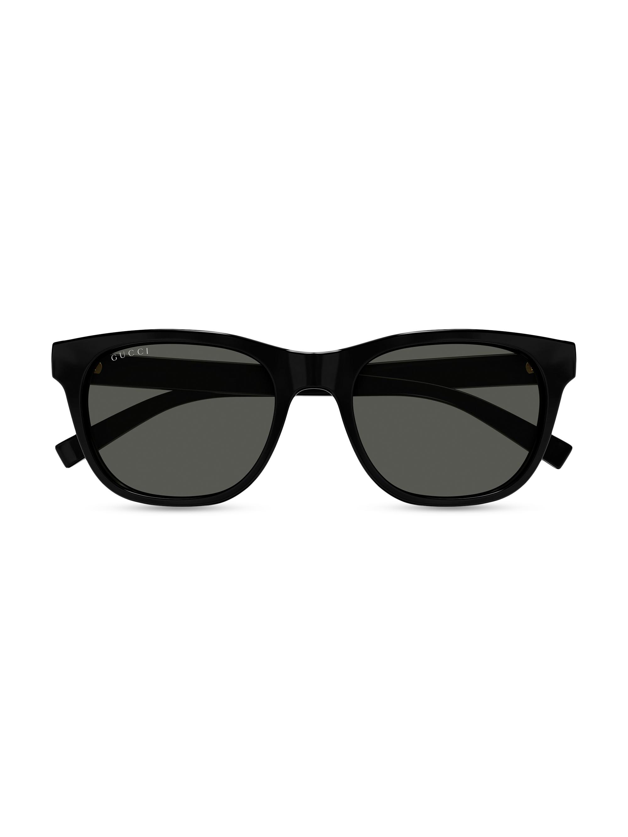 Gucci Men's  Lines 54MM Square Sunglasses - Black | Thumbnail 2