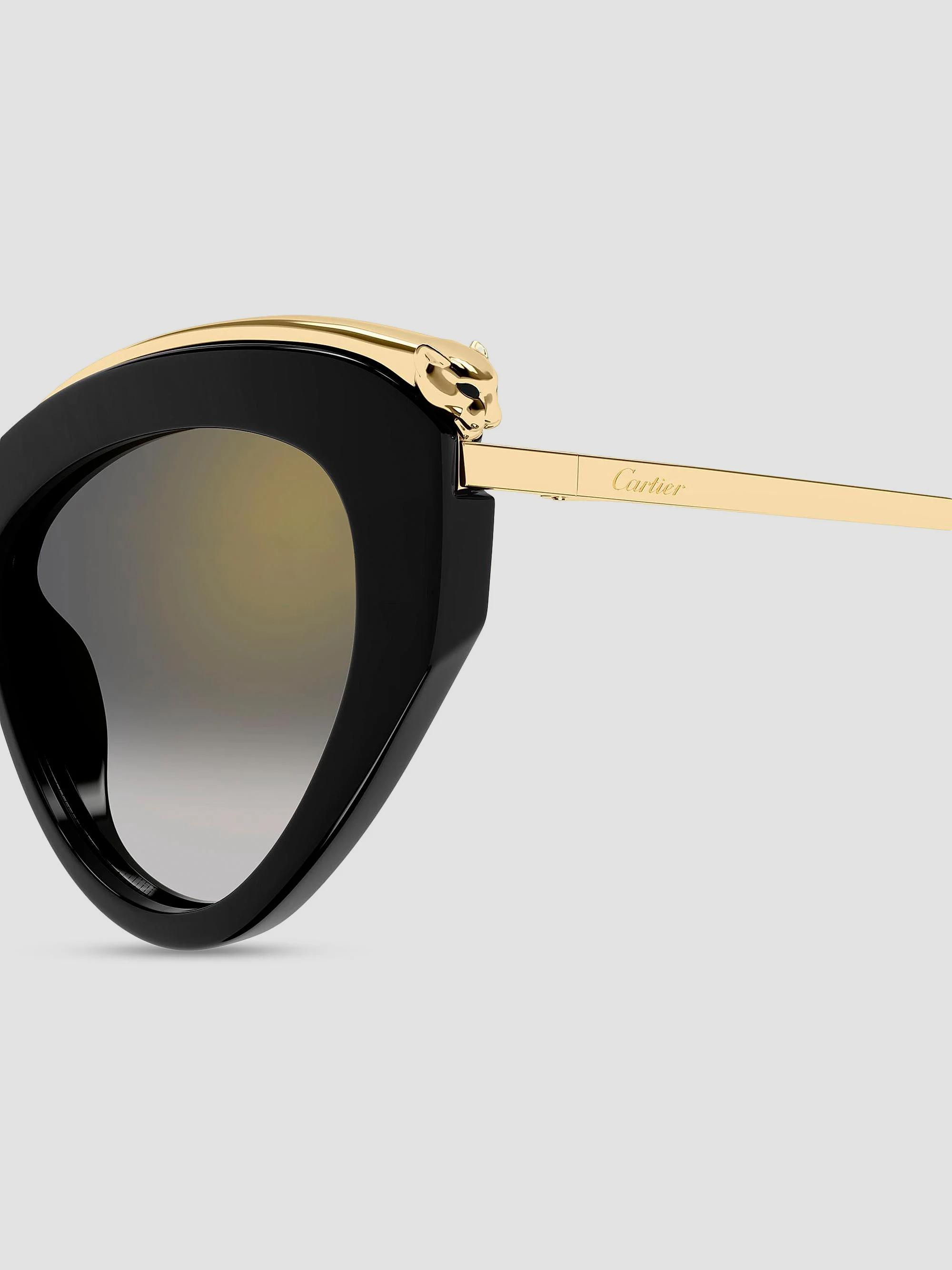 Cartier Panthère Classic 55MM Cat-Eye Sunglasses | Saks Fifth Avenue