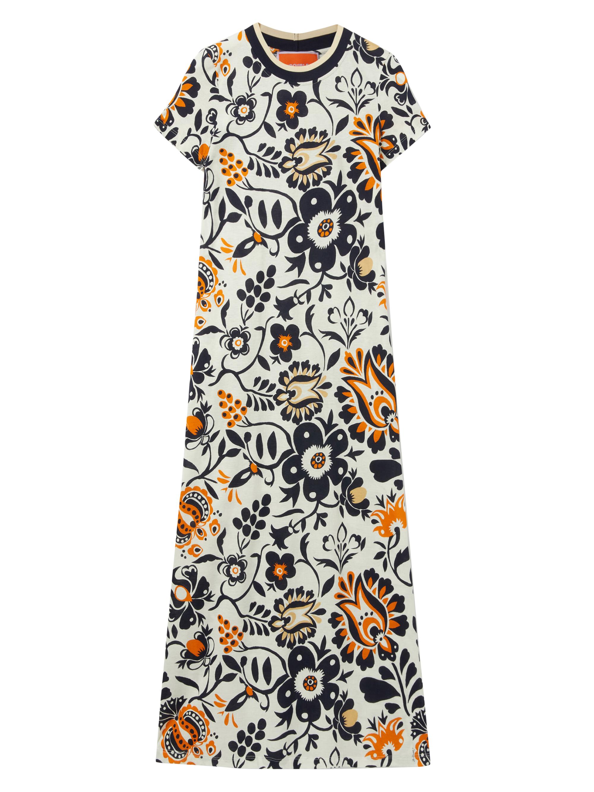 La DoubleJ Women's Sporty Swing Dress - Selva White