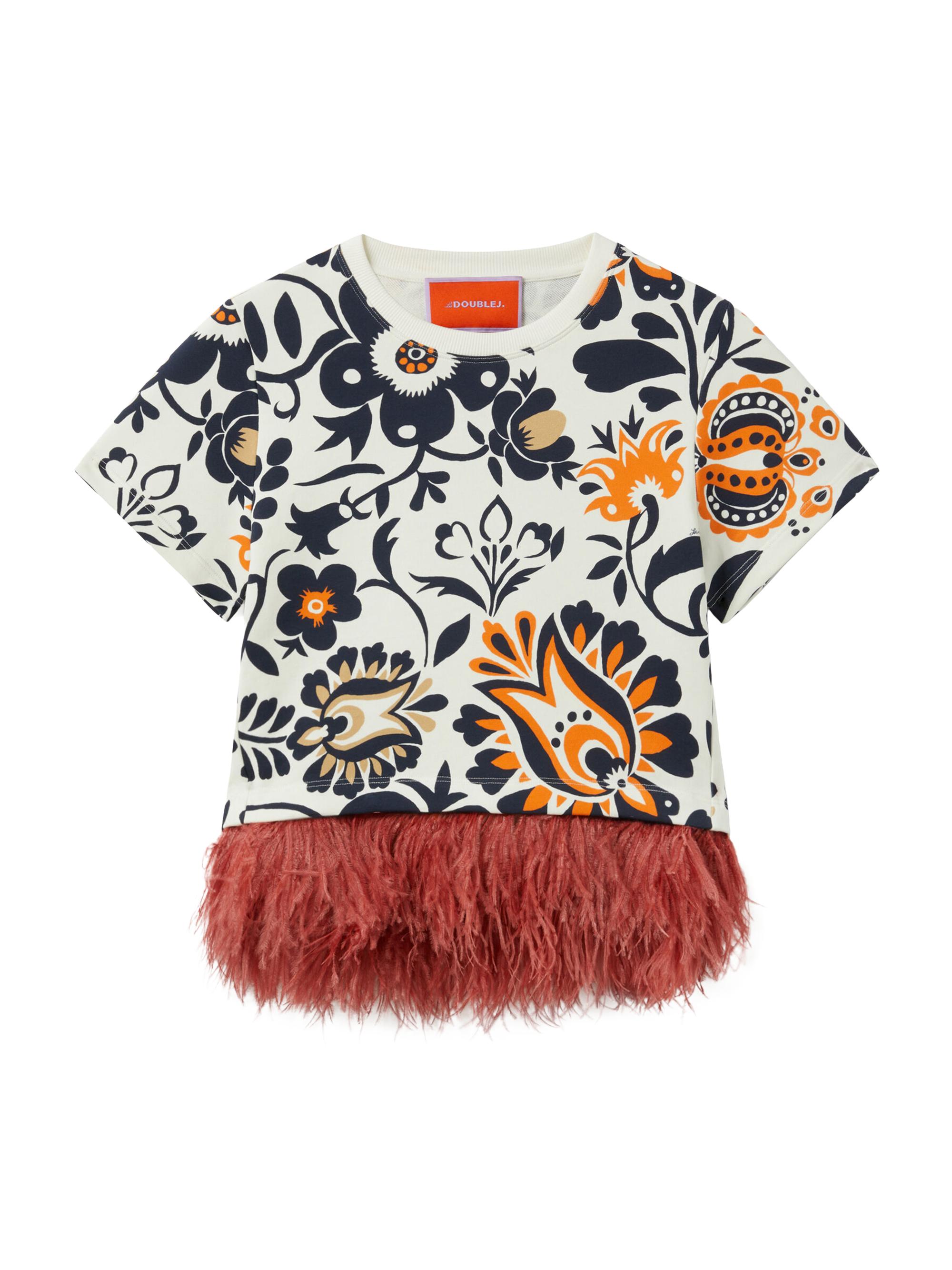 La DoubleJ Women's La Scala Tee - Selva White