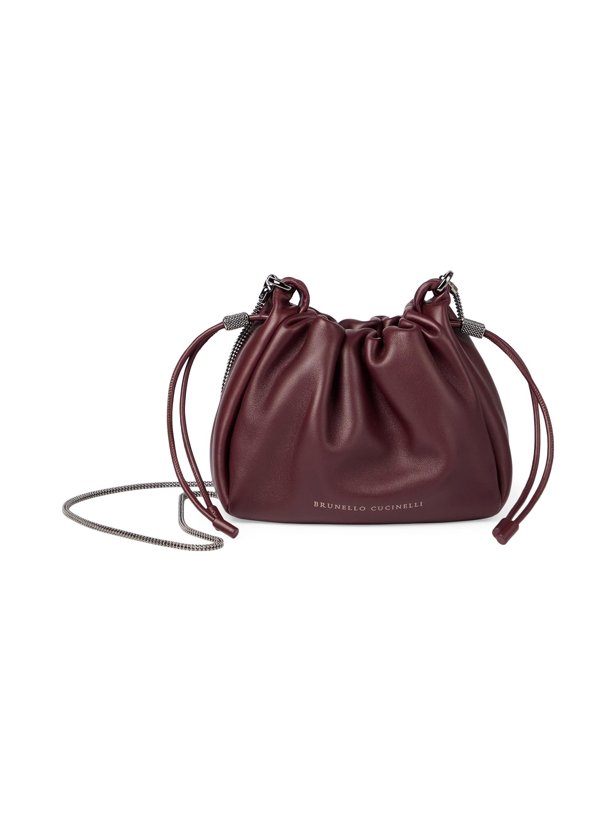 Prada Duet Naplak Patent Leather Bucket Bag | Saks Fifth Avenue