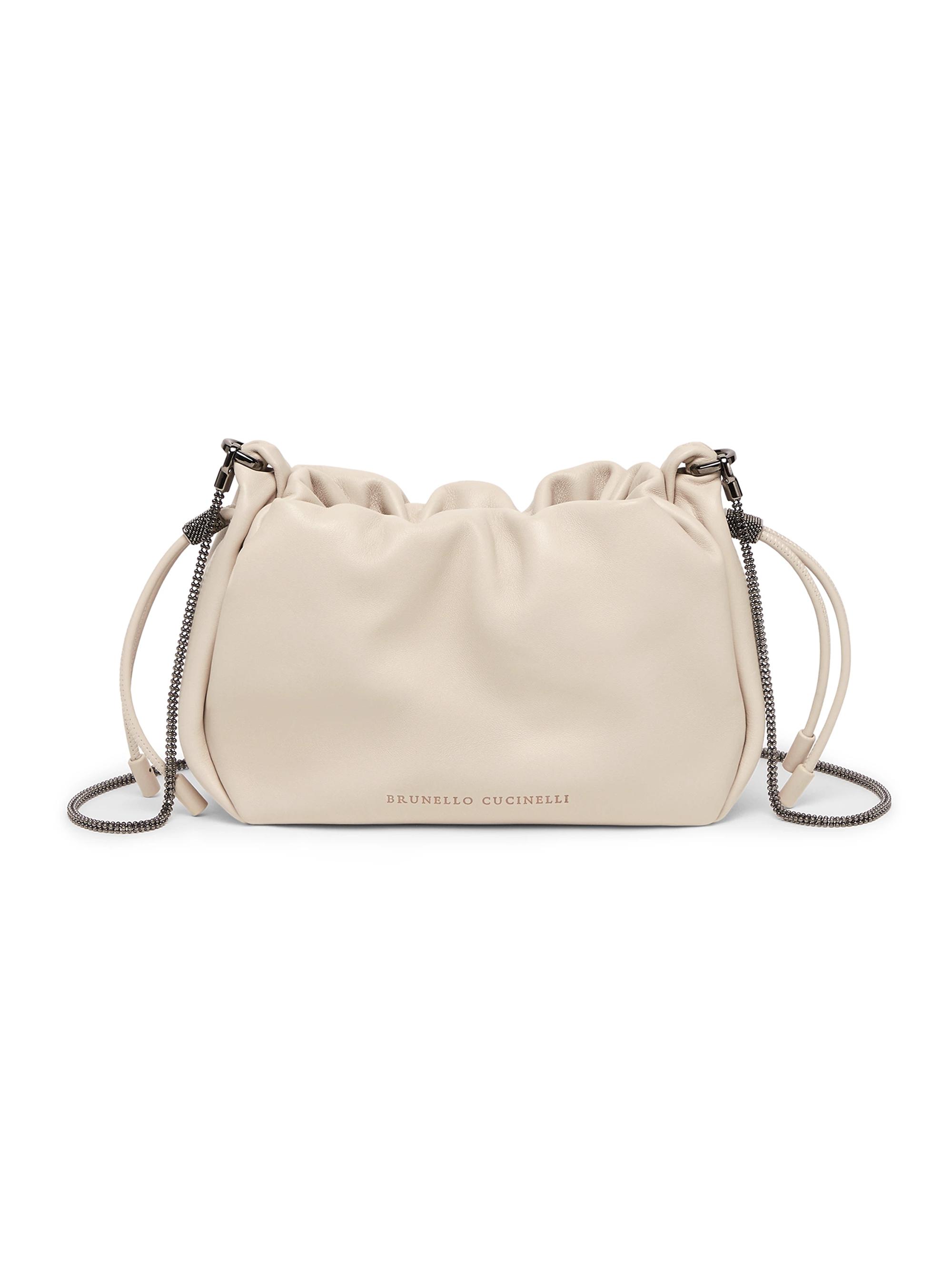 Brunello Cucinelli Women's Mellow Mini Bucket Bag in Soft Leather -