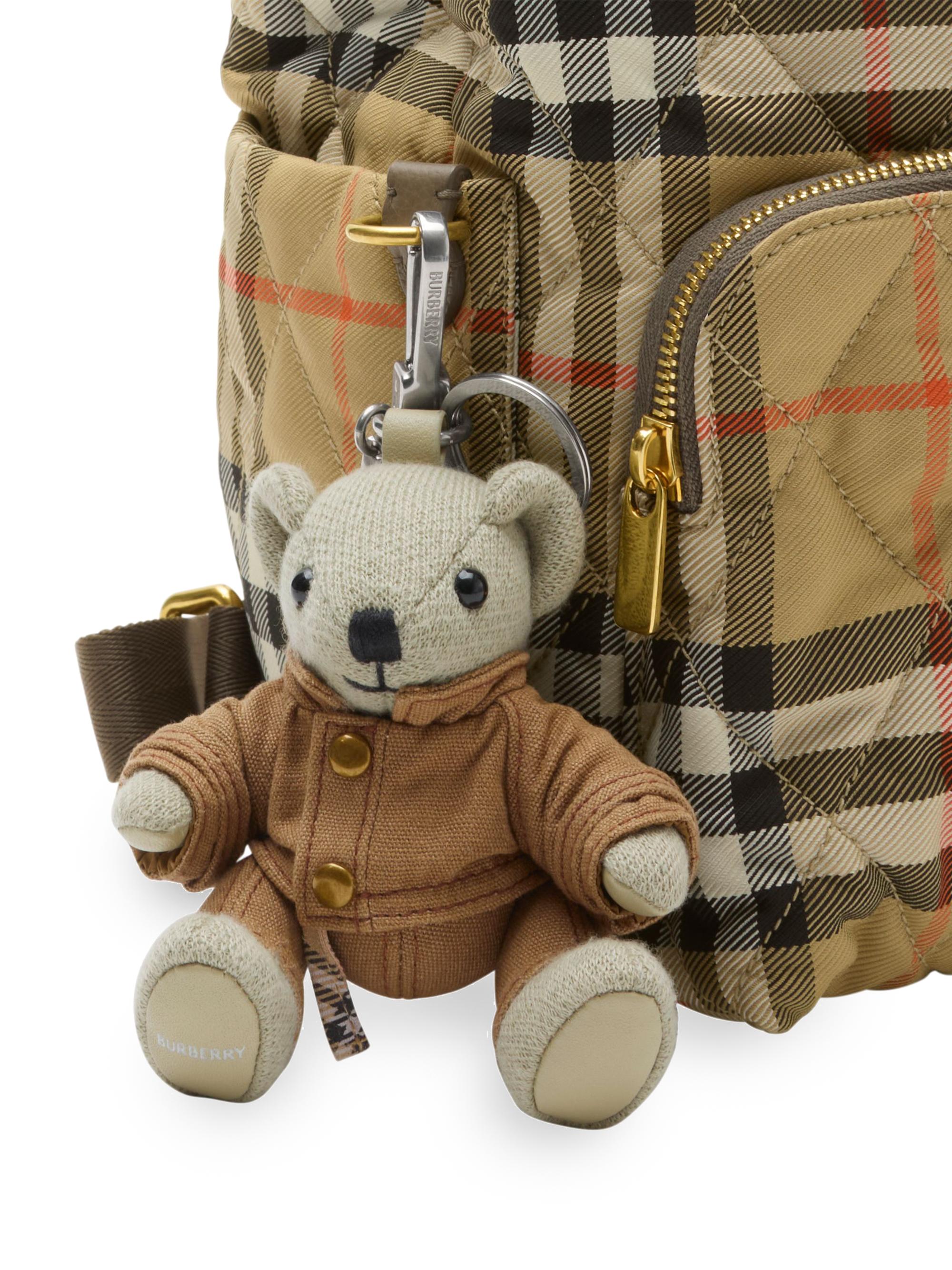 Burberry Horseshoe Check Quilted Backpack | Saks Fifth Avenue