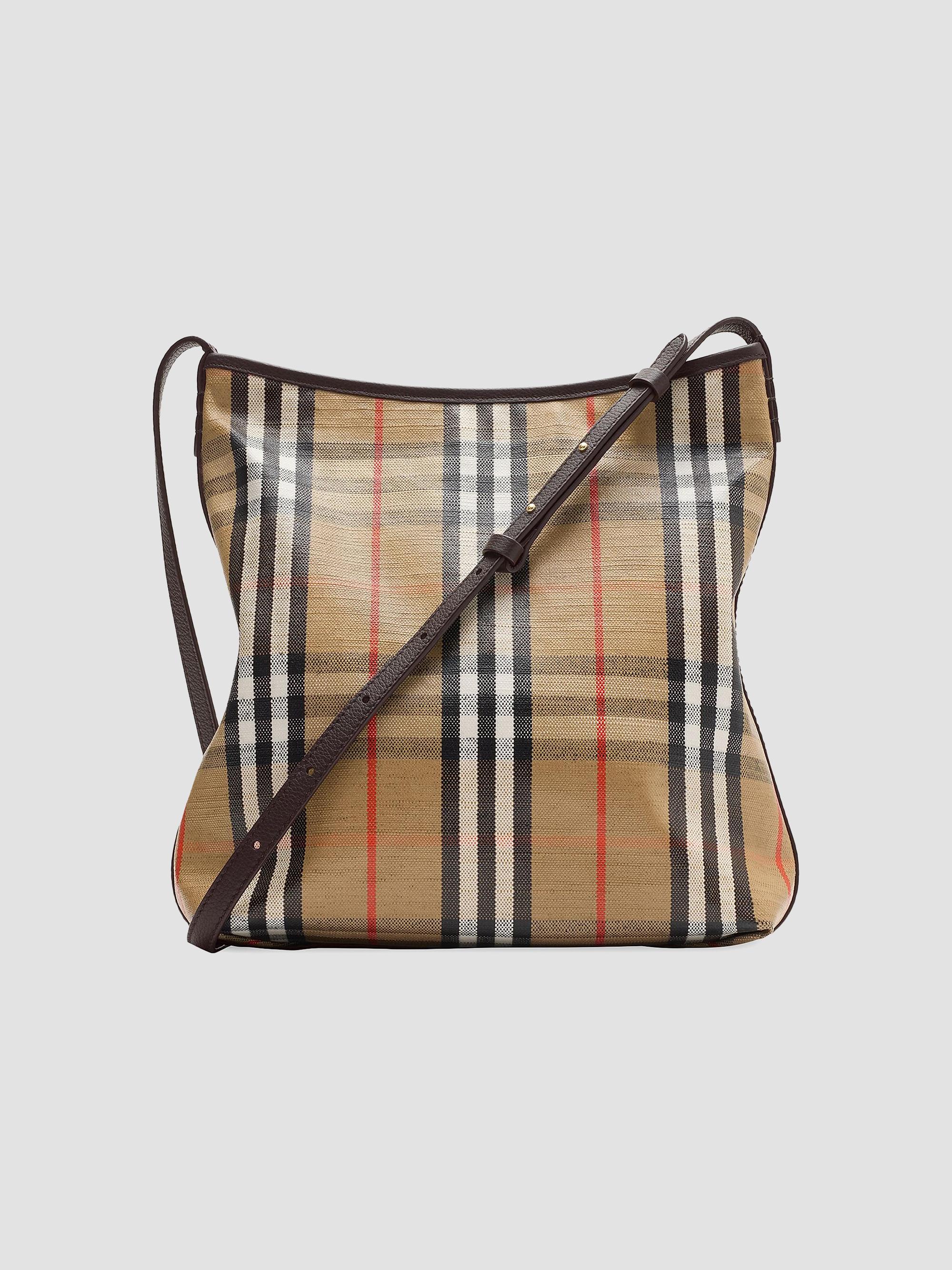 Burberry Highlands Check Shoulder Bag | Saks Fifth Avenue