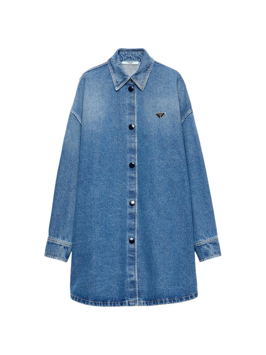 Prada Denim Shirt | Saks Fifth Avenue