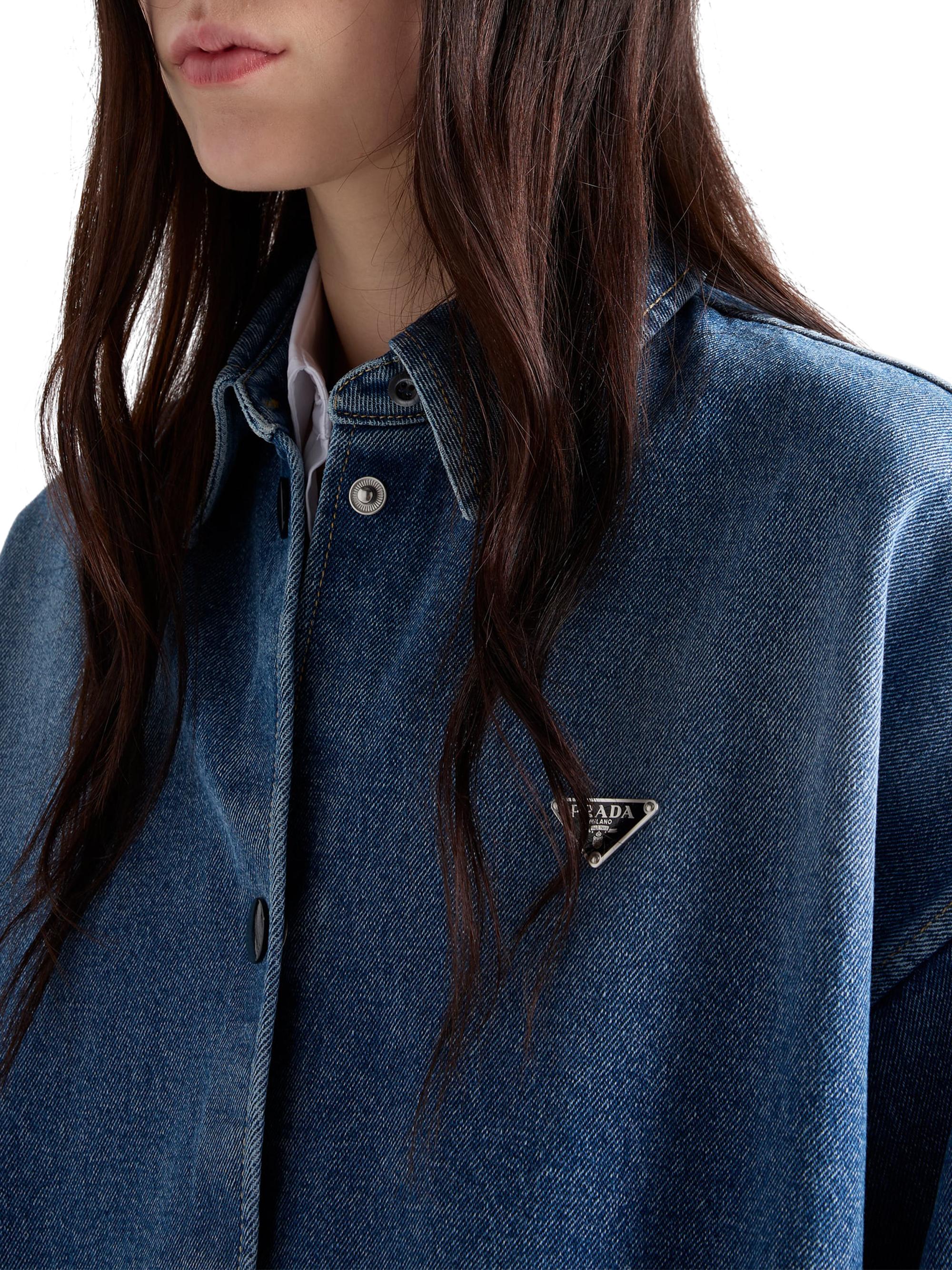 Prada Denim Shirt | Saks Fifth Avenue