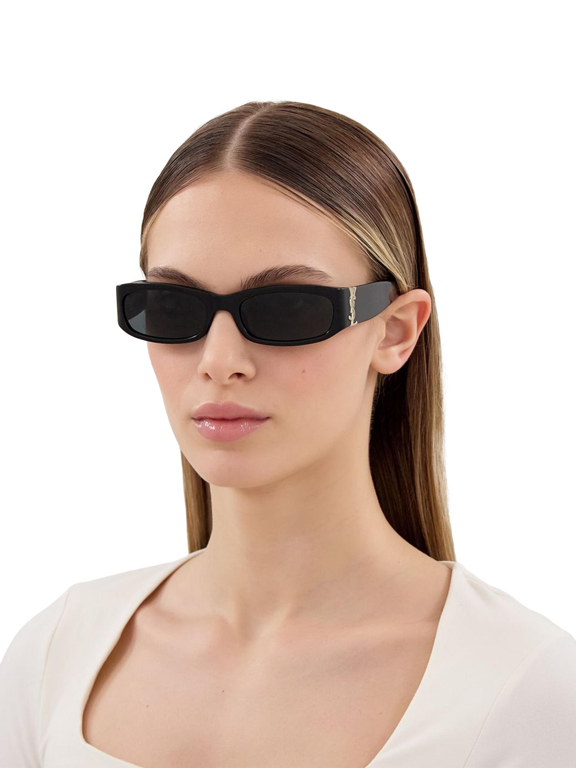 Saint Laurent 55MM Rectangular Sunglasses | Saks Fifth Avenue