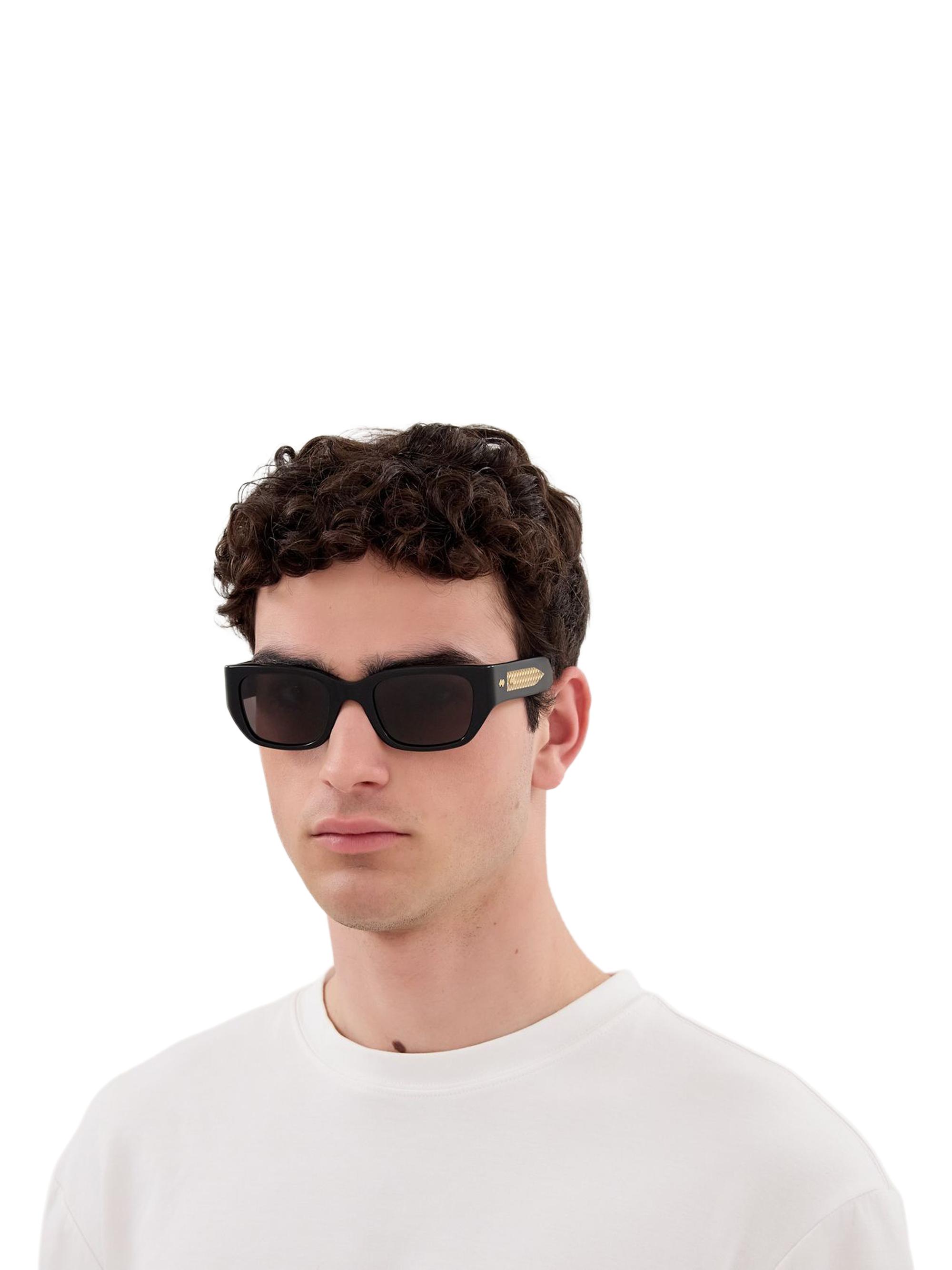 Bottega Veneta Intrecciato Wirecore 51MM Rectangular Sunglasses