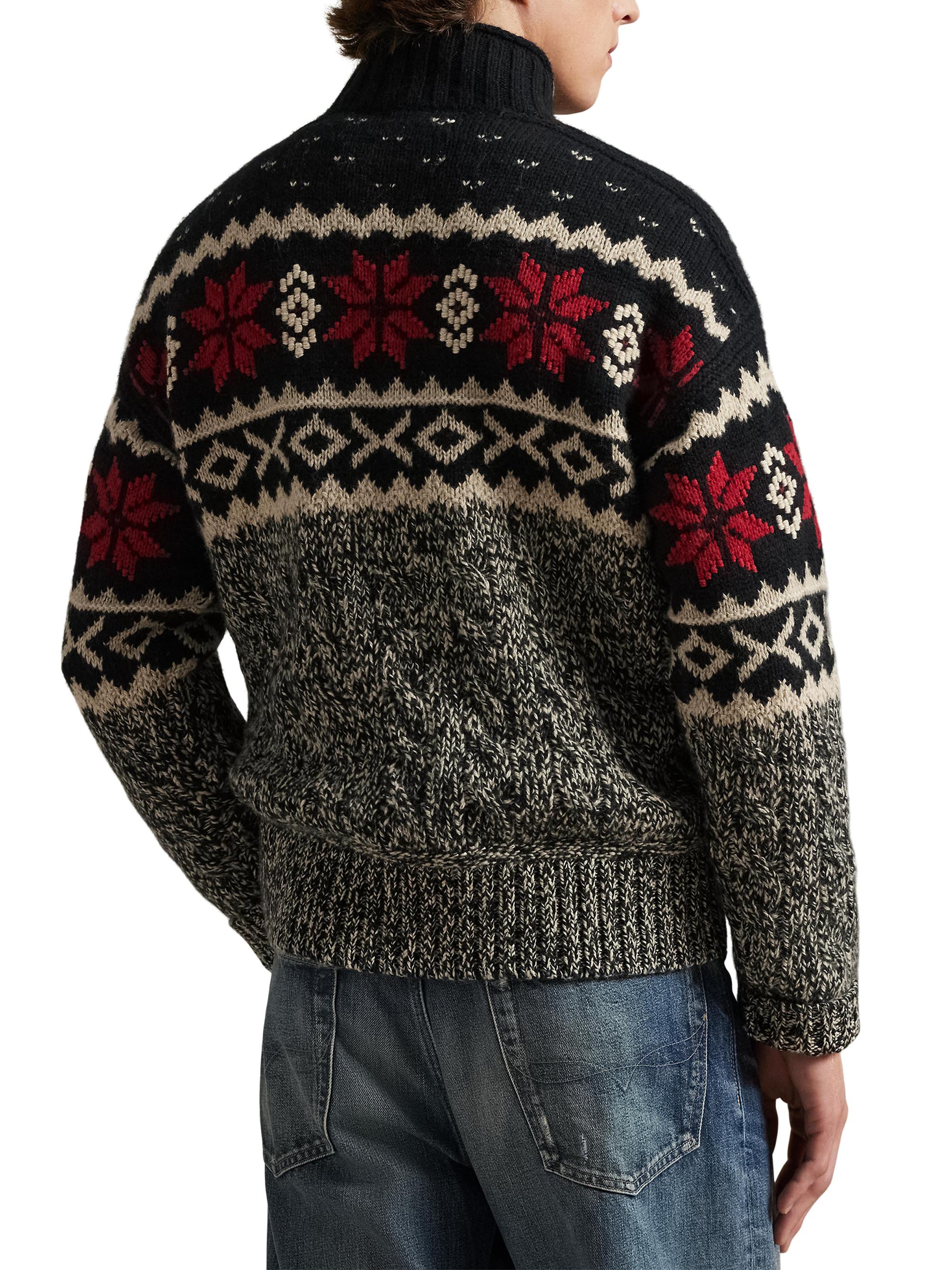 Polo Ralph Lauren Fair Isle-Style Wool-Blend Sweater | Saks Fifth