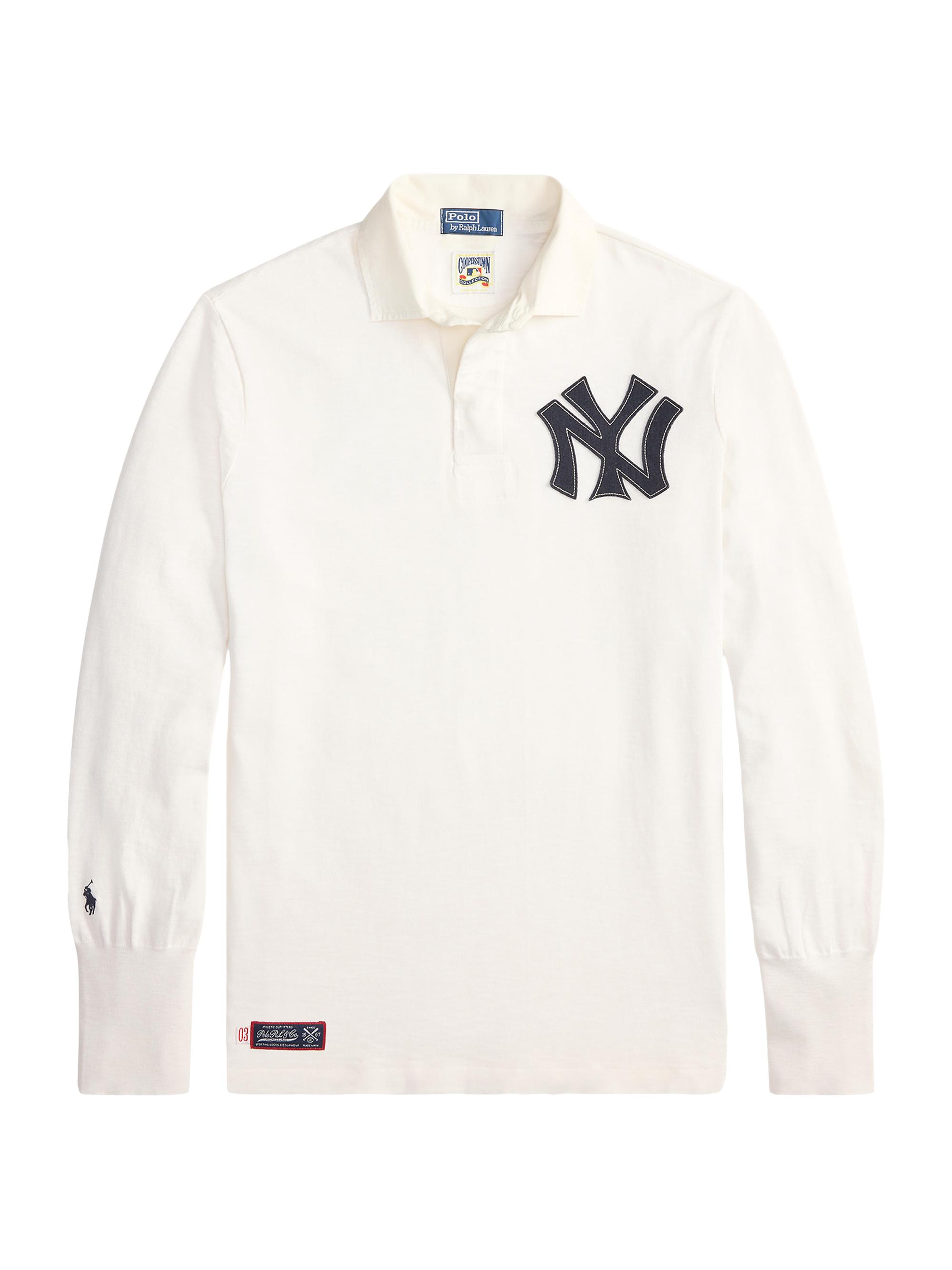 Polo Ralph Lauren Men's New York Yankees Polo - Deckwash White