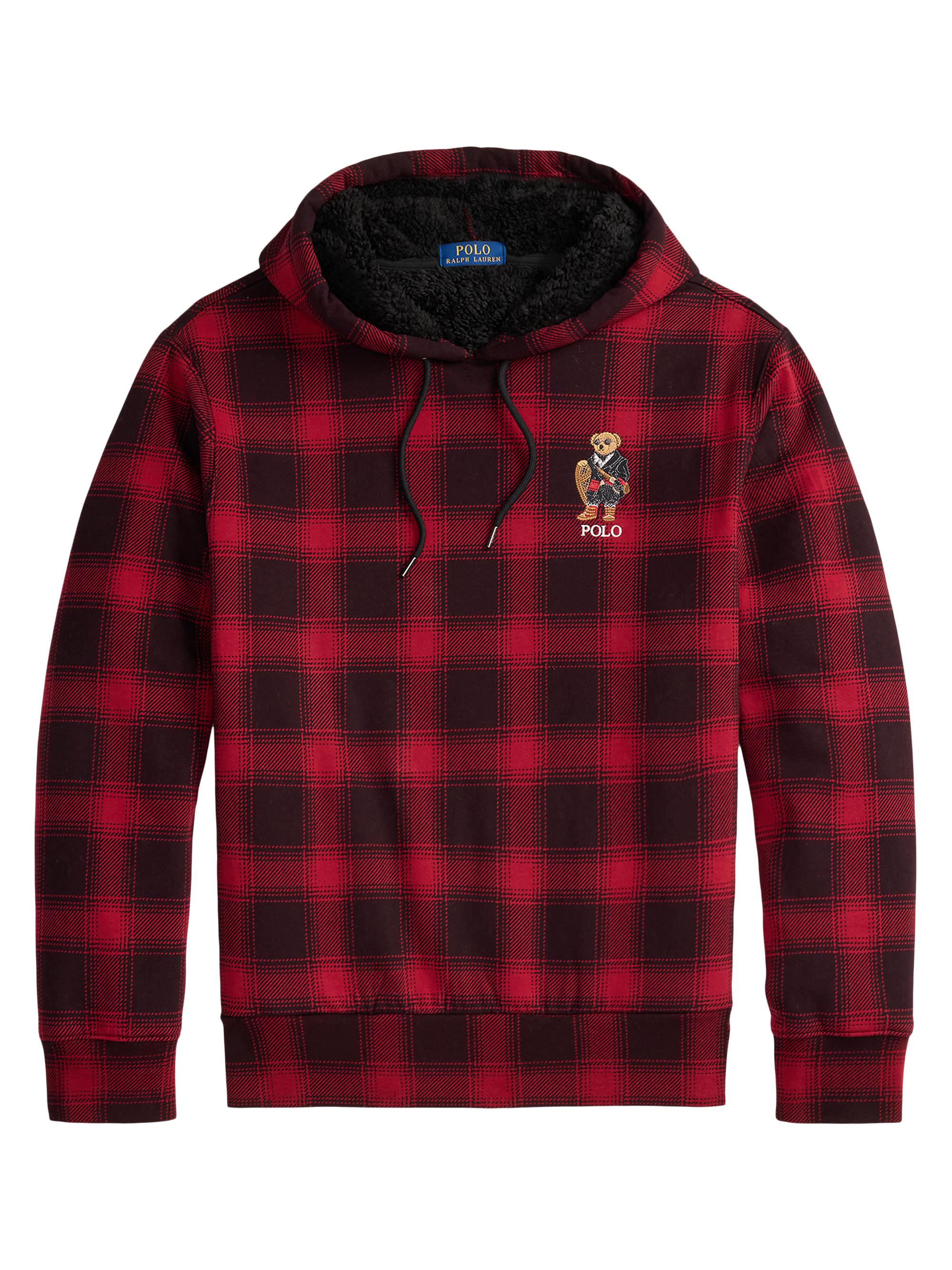 Polo Ralph Lauren Patchwork Magic Hi-Pile Fleece Hoodie | Saks