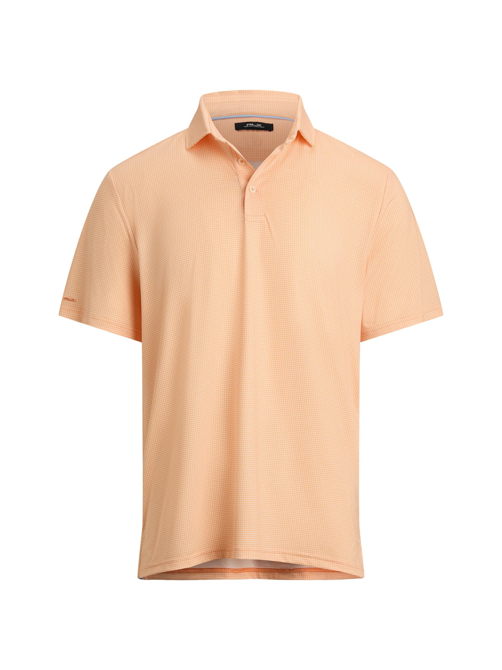RLX Ralph Lauren Geometric Piqué Performance Polo Shirt | Saks