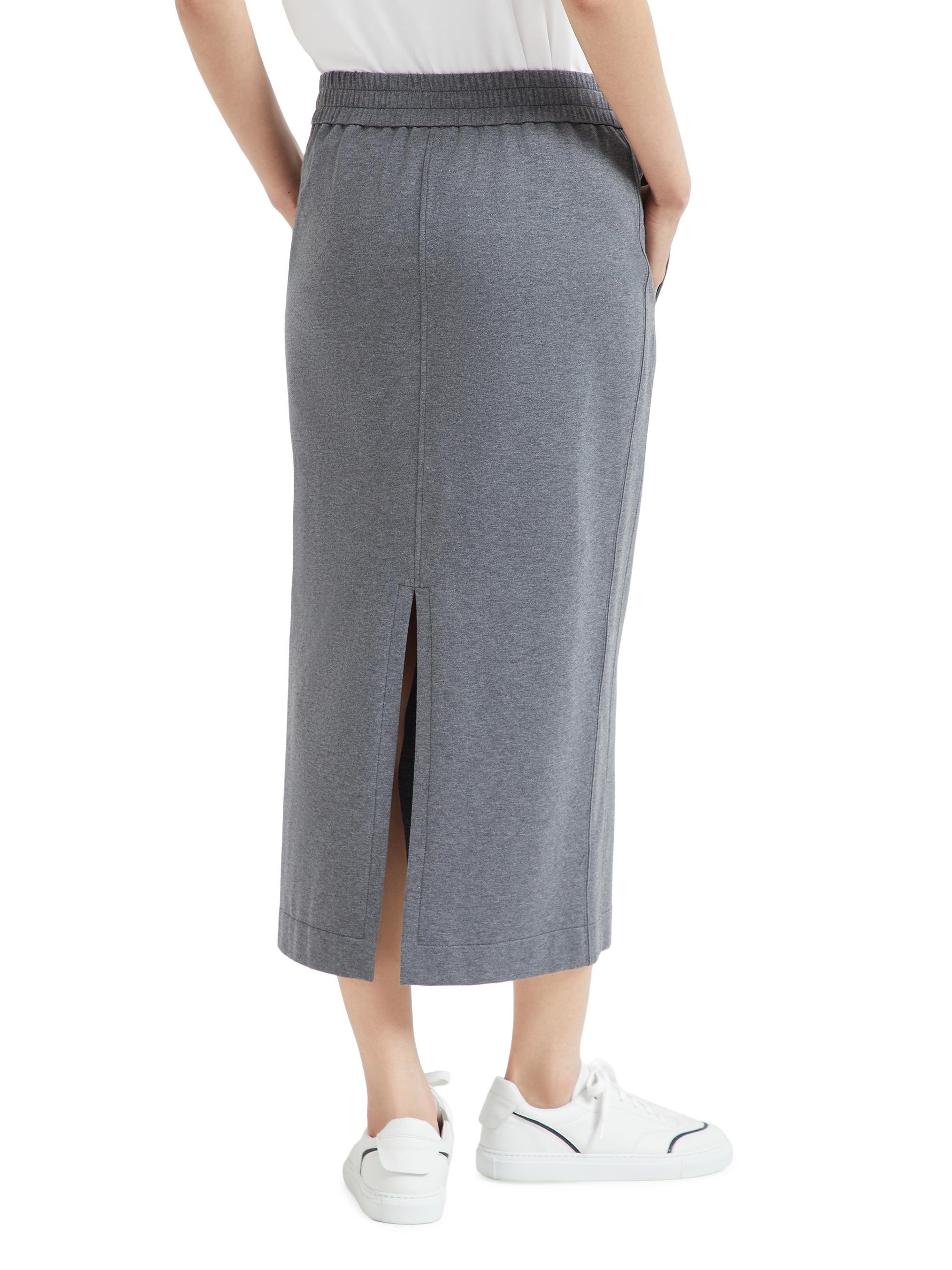 Sk3142 Terry Long Skirt