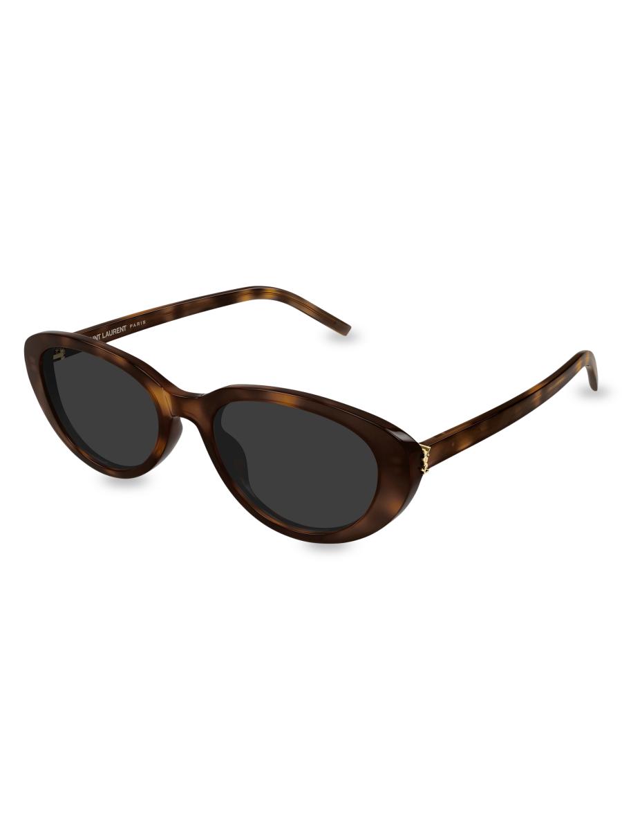 Saint Laurent 55MM Oval Sunglasses | Saks Fifth Avenue