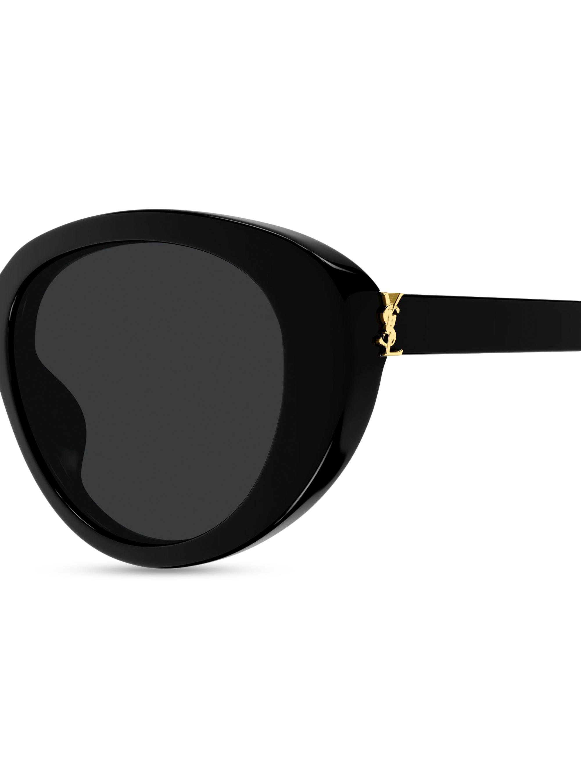 Saint Laurent 55MM Oval Sunglasses | Saks Fifth Avenue