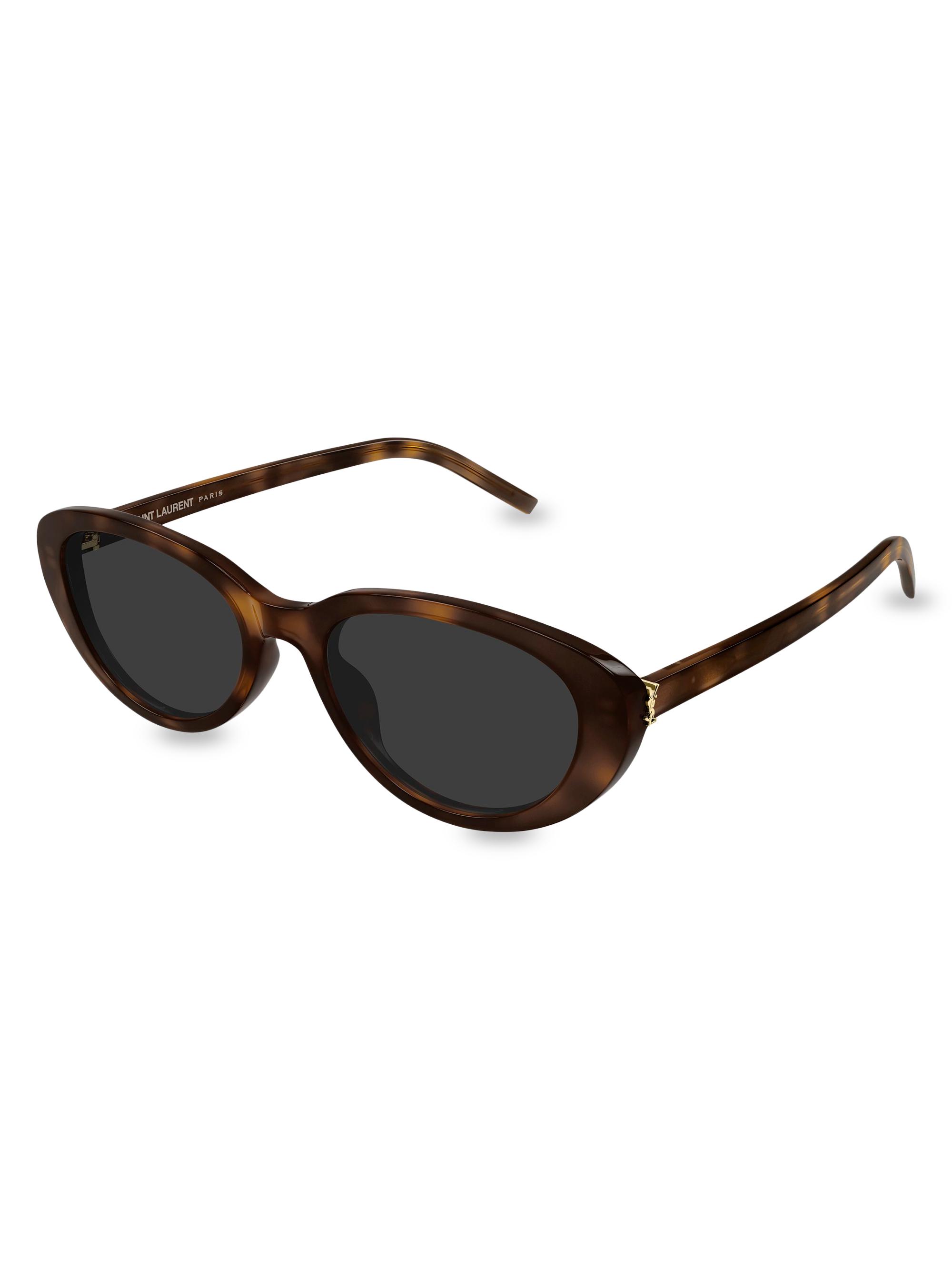 Saint Laurent Women's 55MM Oval Sunglasses - Havana