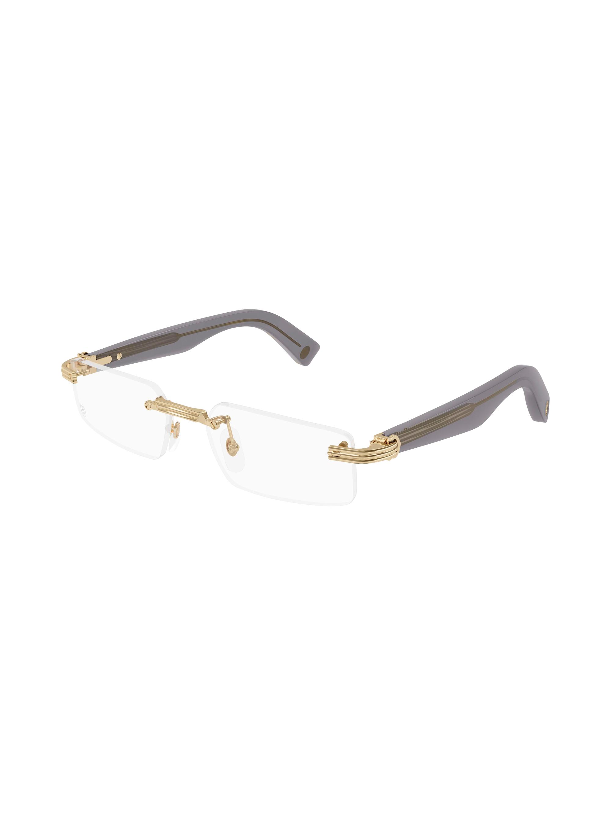 小物 archive GUCCI rimless eyewear GUCCI EYEWEAR Rectangular-Frame Rimless Silver-Tone