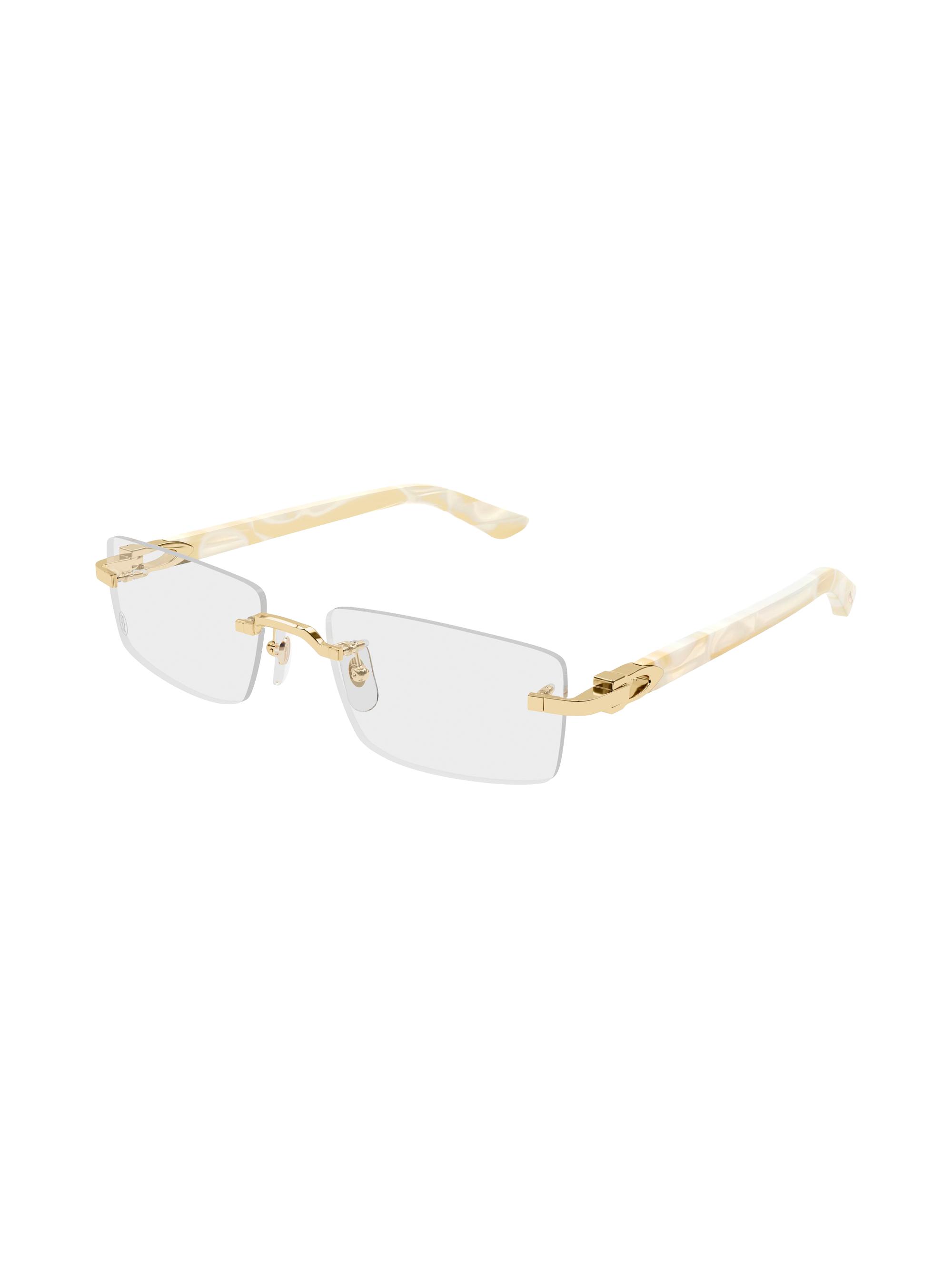 Gucci 125th Street 55MM Rimless Optical Glasses | Saks Fifth Avenue