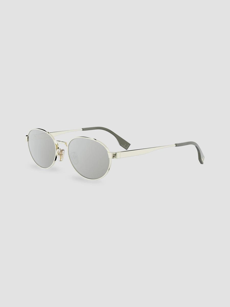 Fendi Fendi Sky 55MM Oval Sunglasses | Saks Fifth Avenue display picture 1