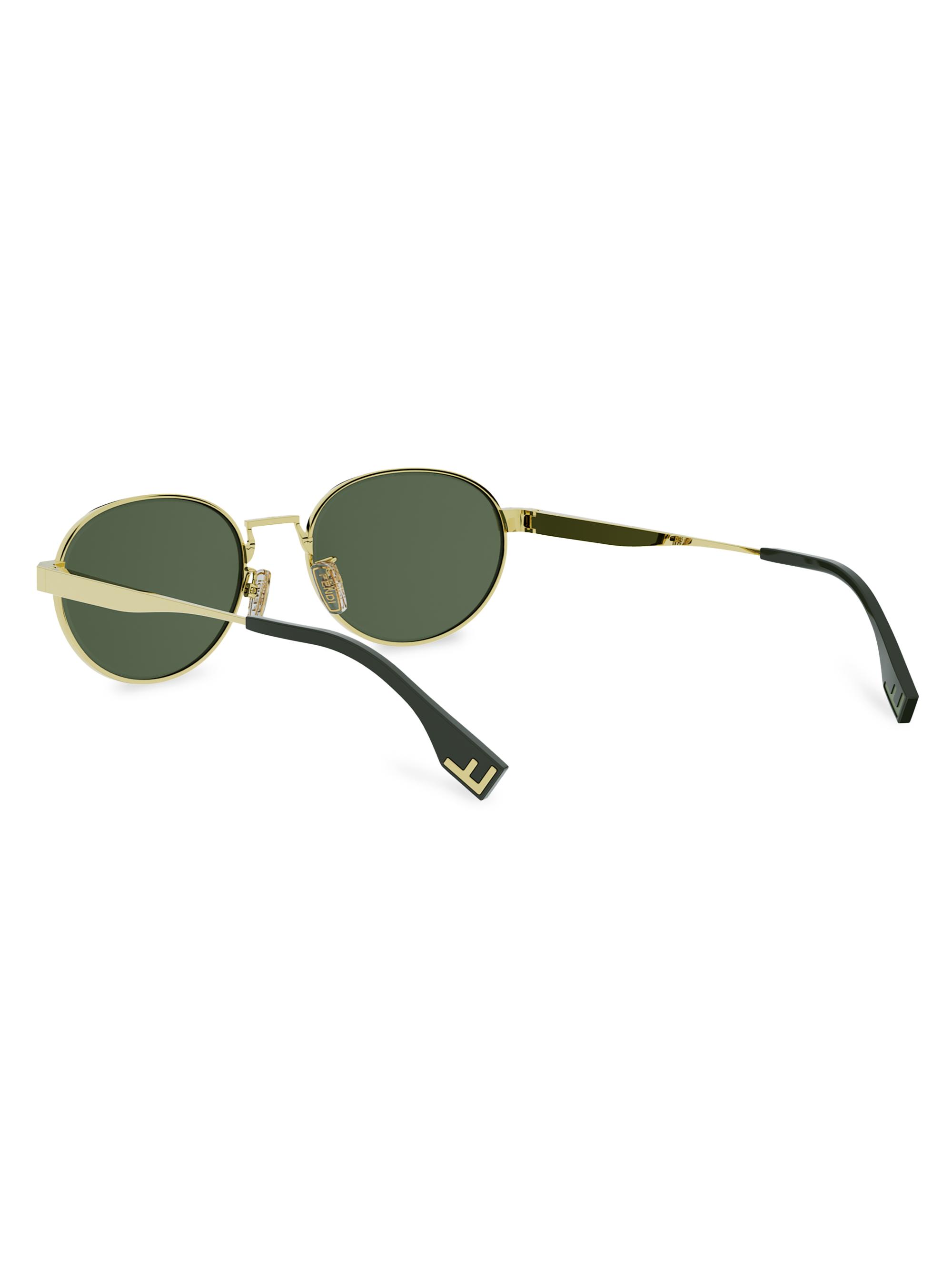 Fendi Fendi Sky 55MM Oval Sunglasses | Saks Fifth Avenue