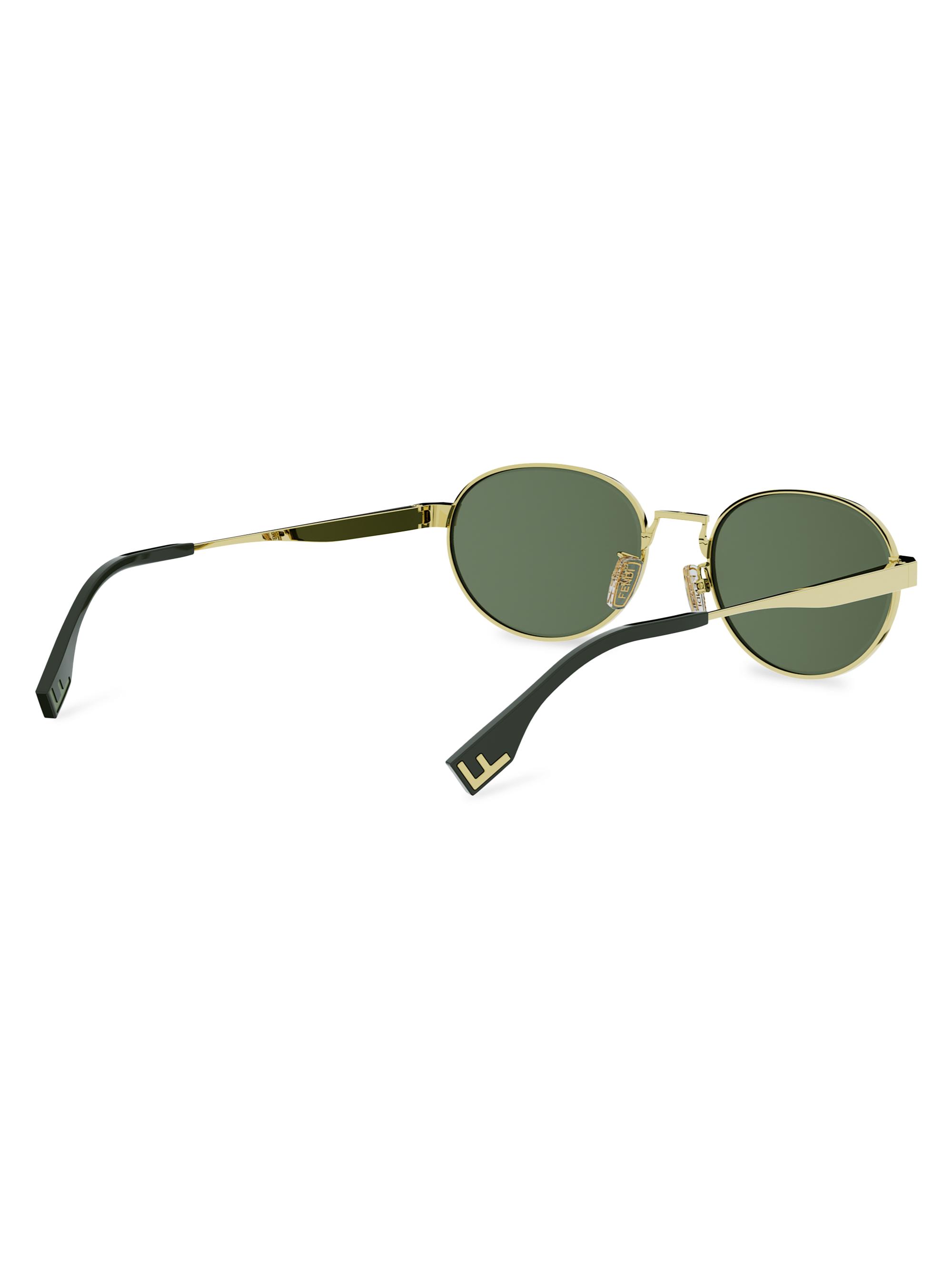 Fendi Fendi Sky 55MM Oval Sunglasses | Saks Fifth Avenue