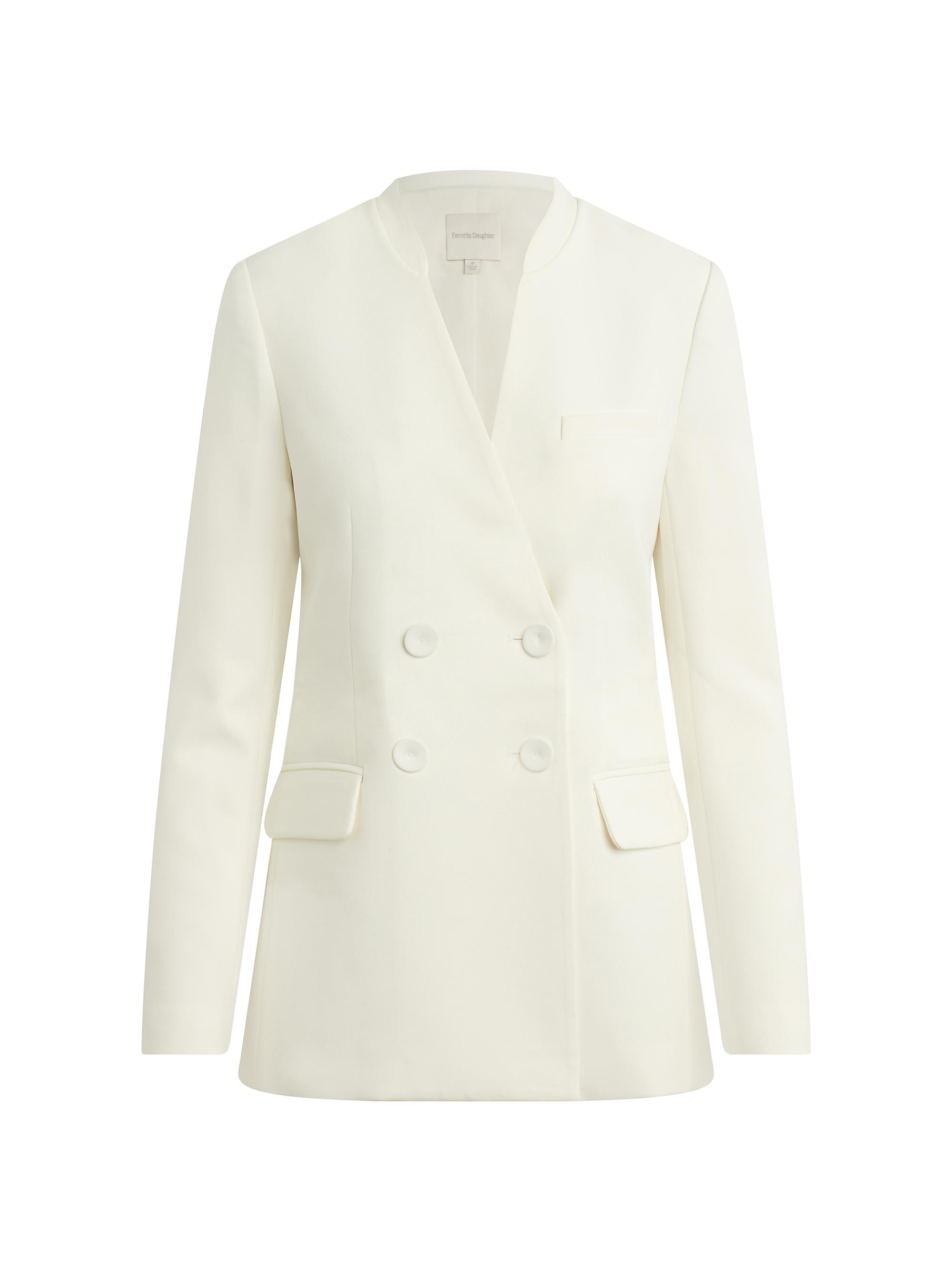 Favorite Daughter Women's The Celeste Slim-Fit Double-Breasted Blazer -