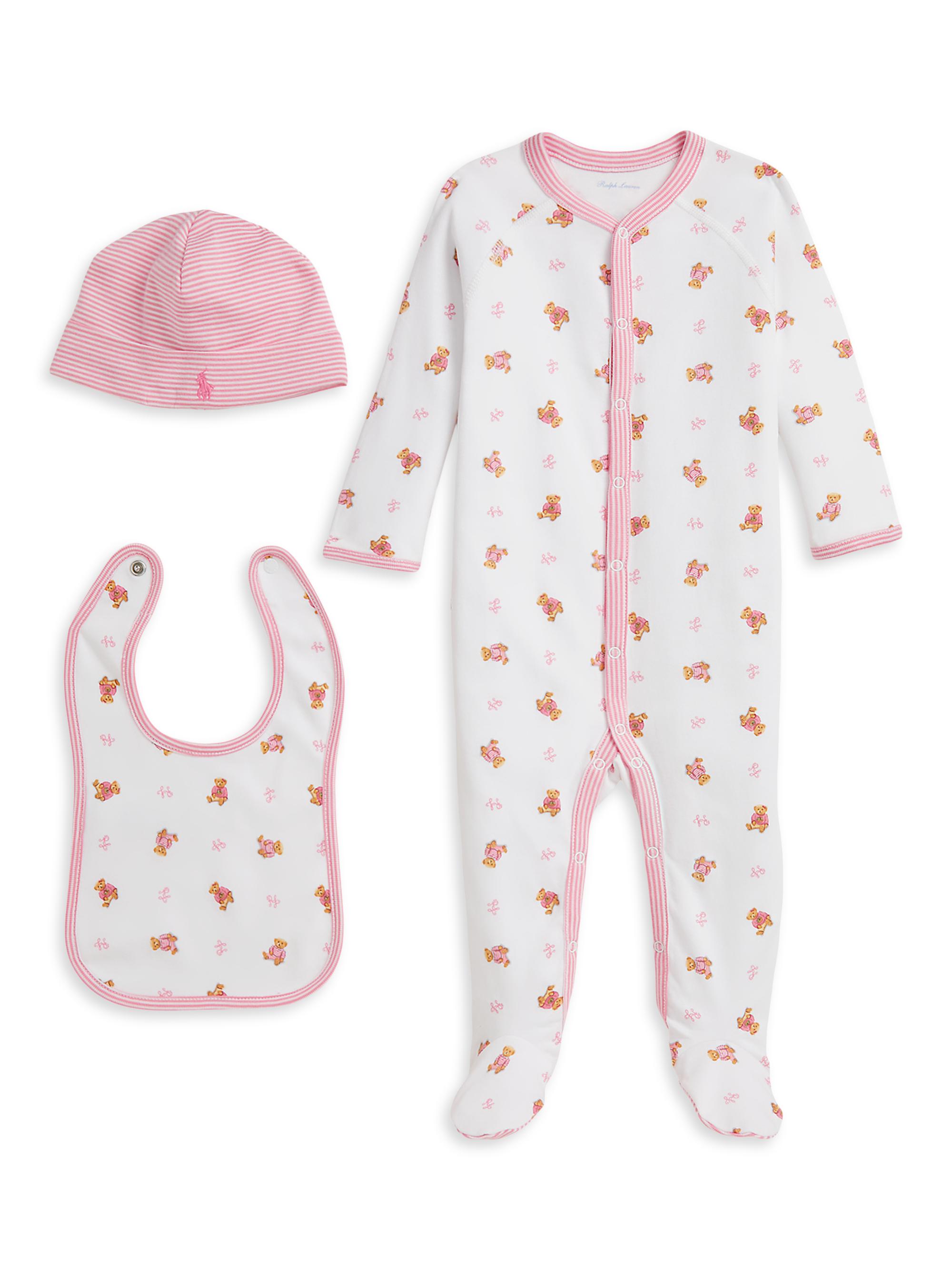 Polo Ralph Lauren Baby Girl's Printed Gift Box Set | Saks Fifth Avenue