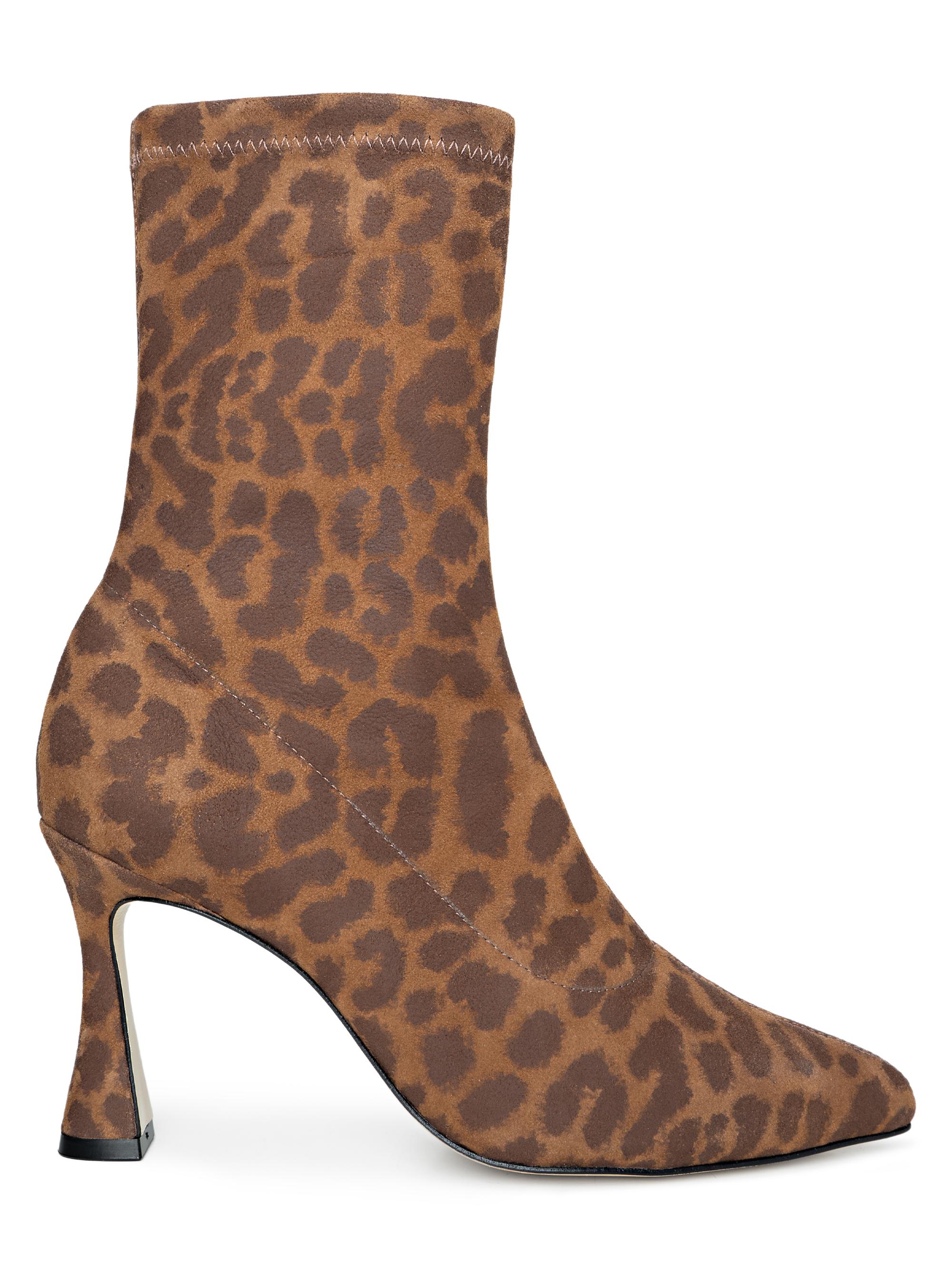 Jimmy Choo Chad 90 Leopard-Print Calf Hair Knee-High Boots | Saks