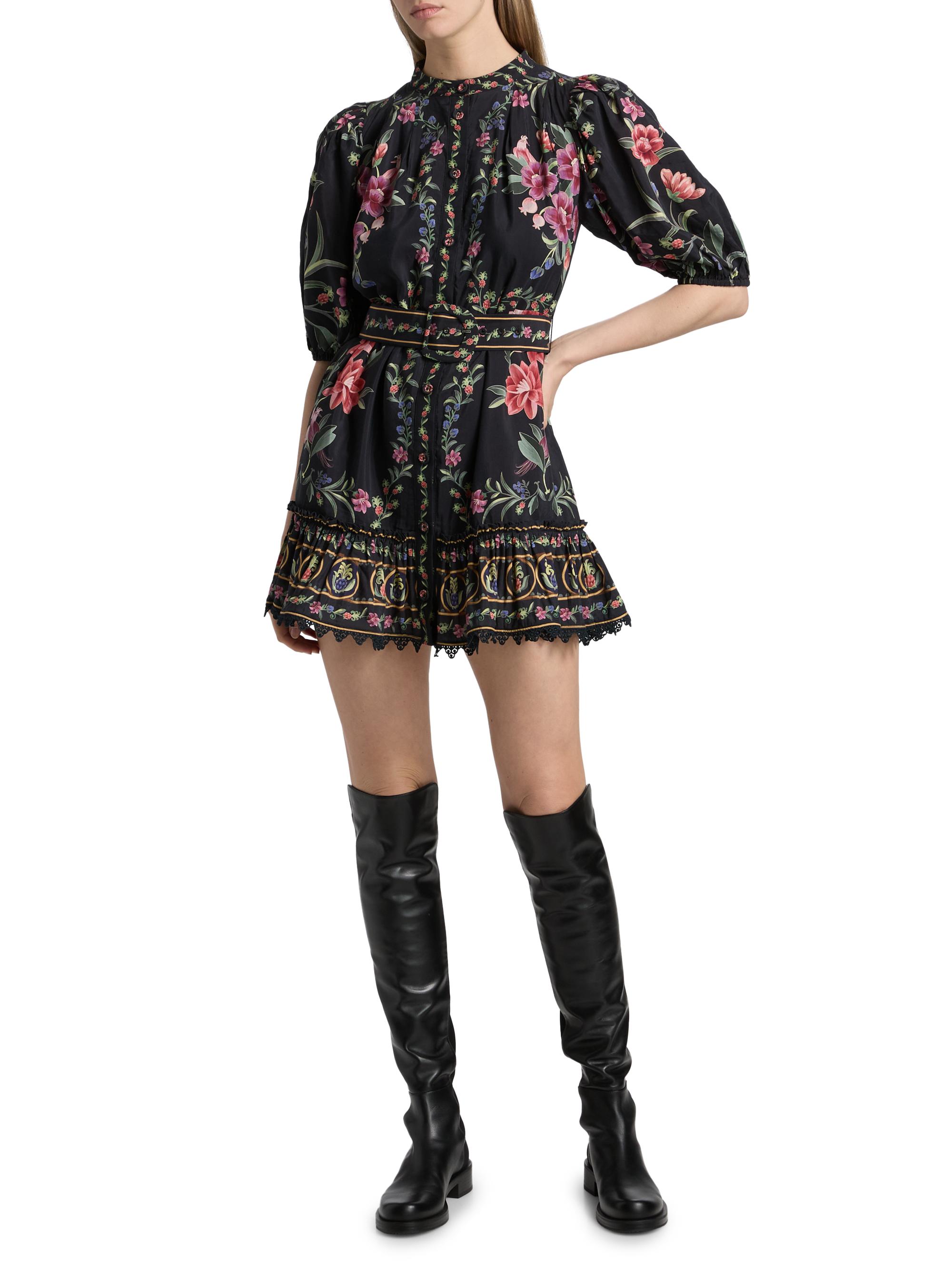 knee length dresses for ladies Black Belle Mini Dress – KAE KAE main image 1