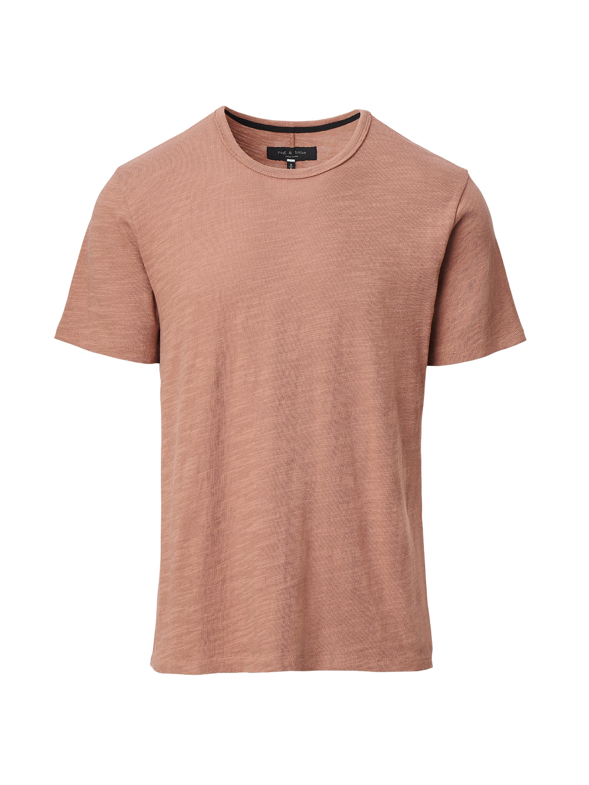 rag & bone Men's Classic Flame T-Shirt - Rust