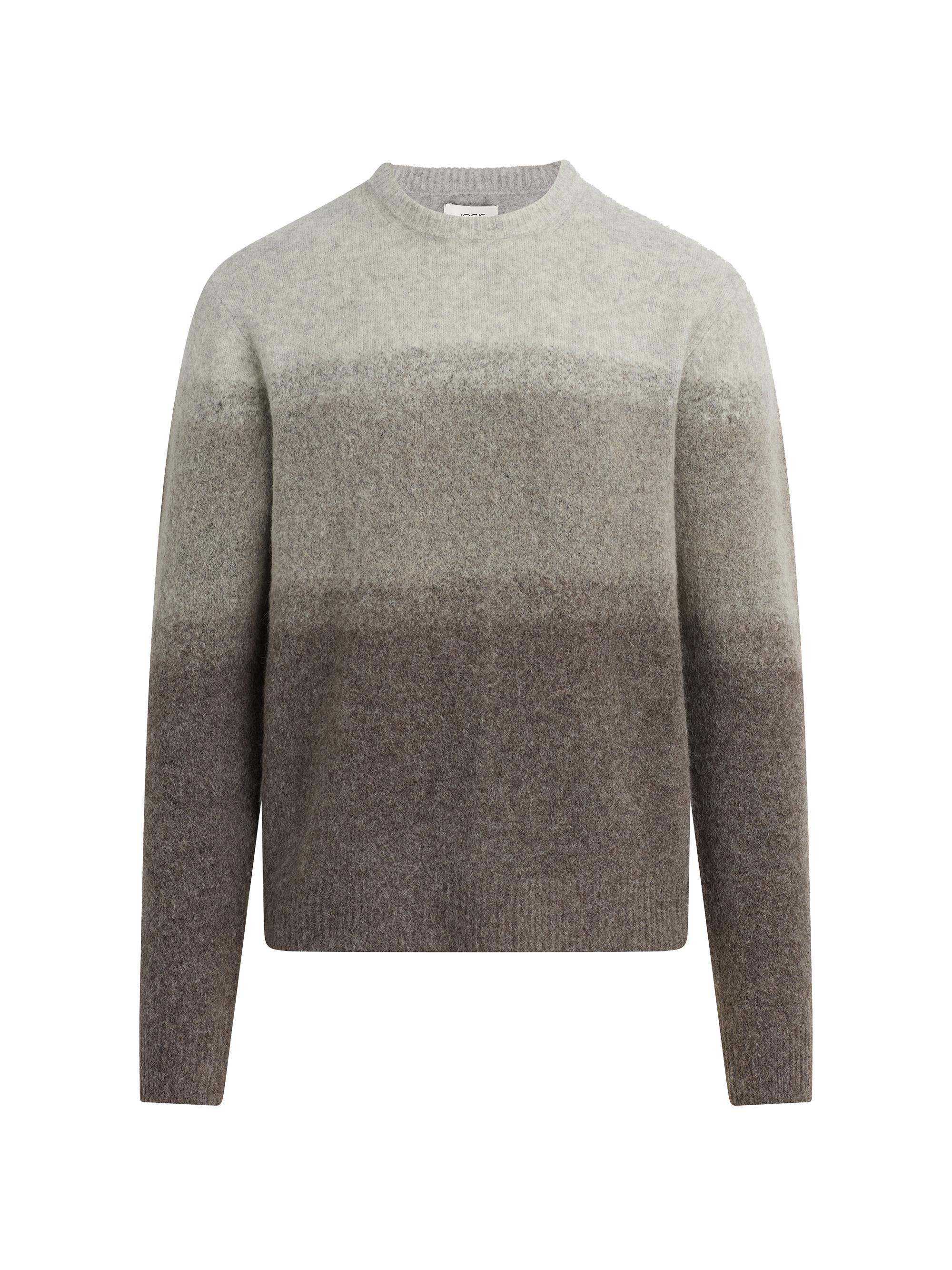 Joe's Jeans Men's Ombré Striped Wool Crewneck Sweater - Autumn Shades