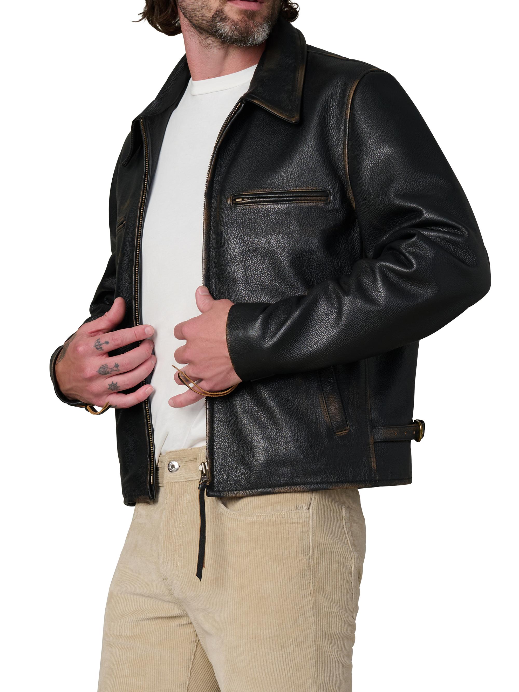 Joe's Jeans Rider Leather Jacket | Saks Fifth Avenue