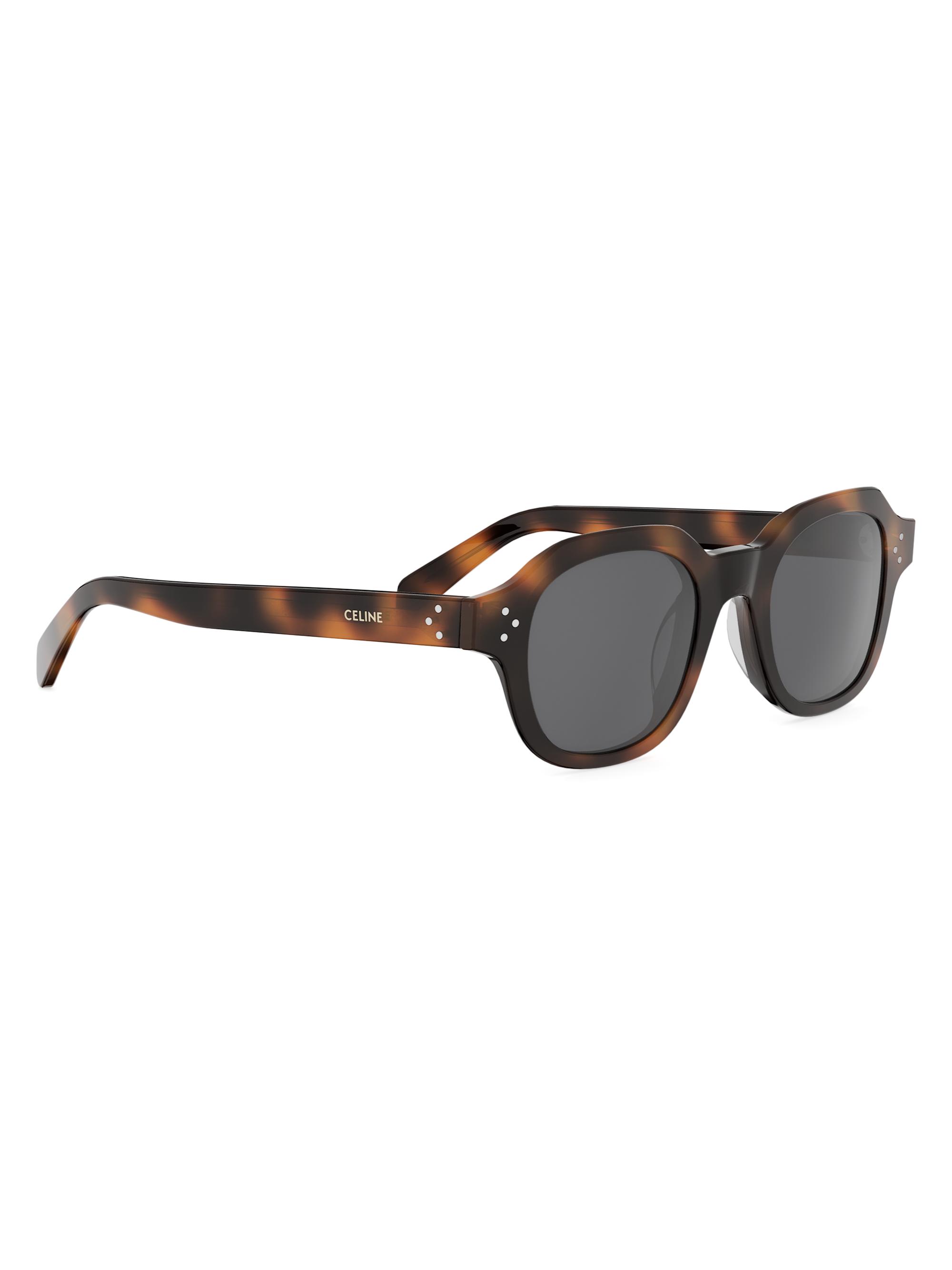CELINE Celine 3 Dots HD 48MM Square Sunglasses | Saks Fifth Avenue