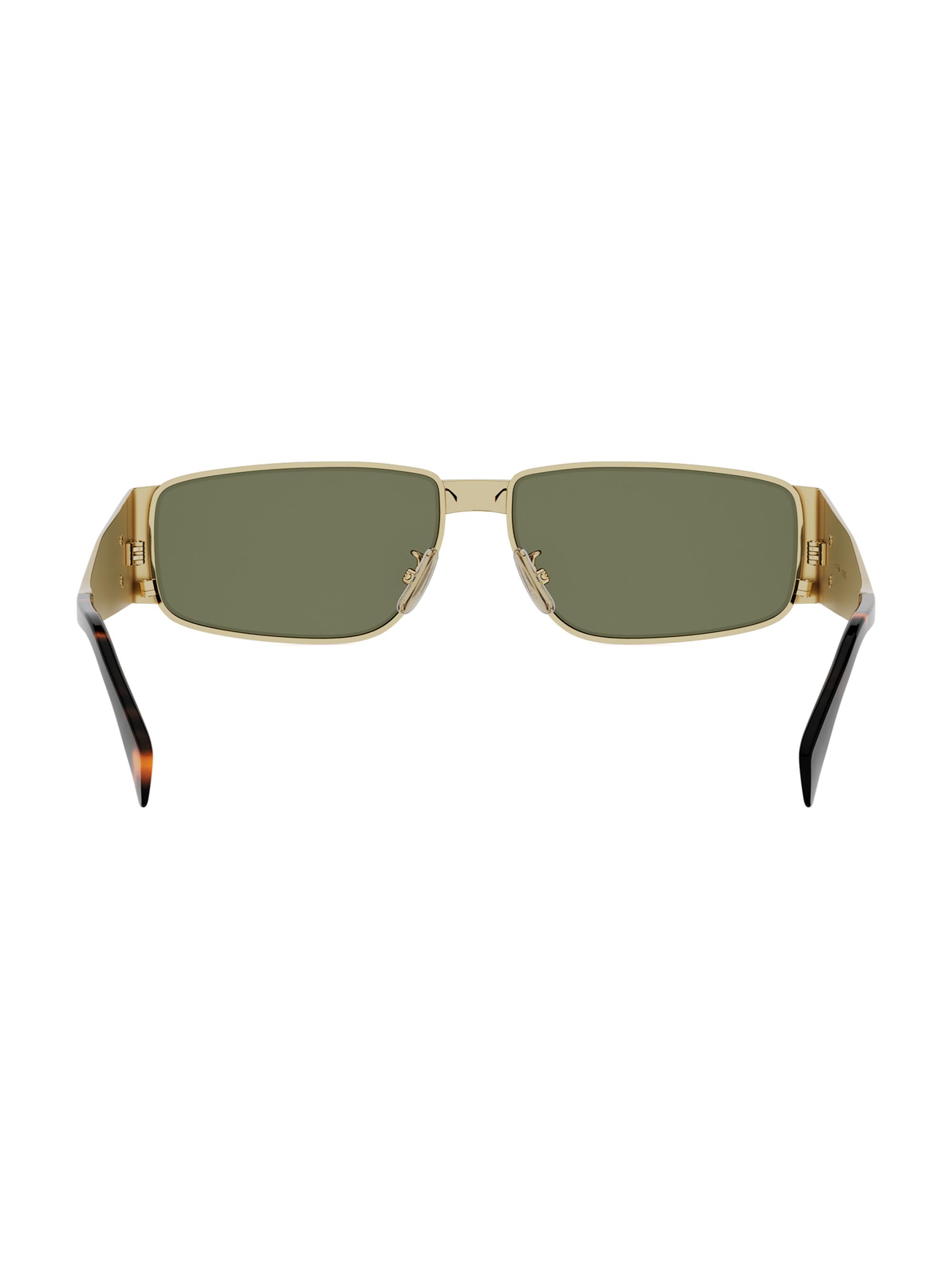 CELINE Metal Triomphe 59MM Rectangular Sunglasses | Saks Fifth Avenue