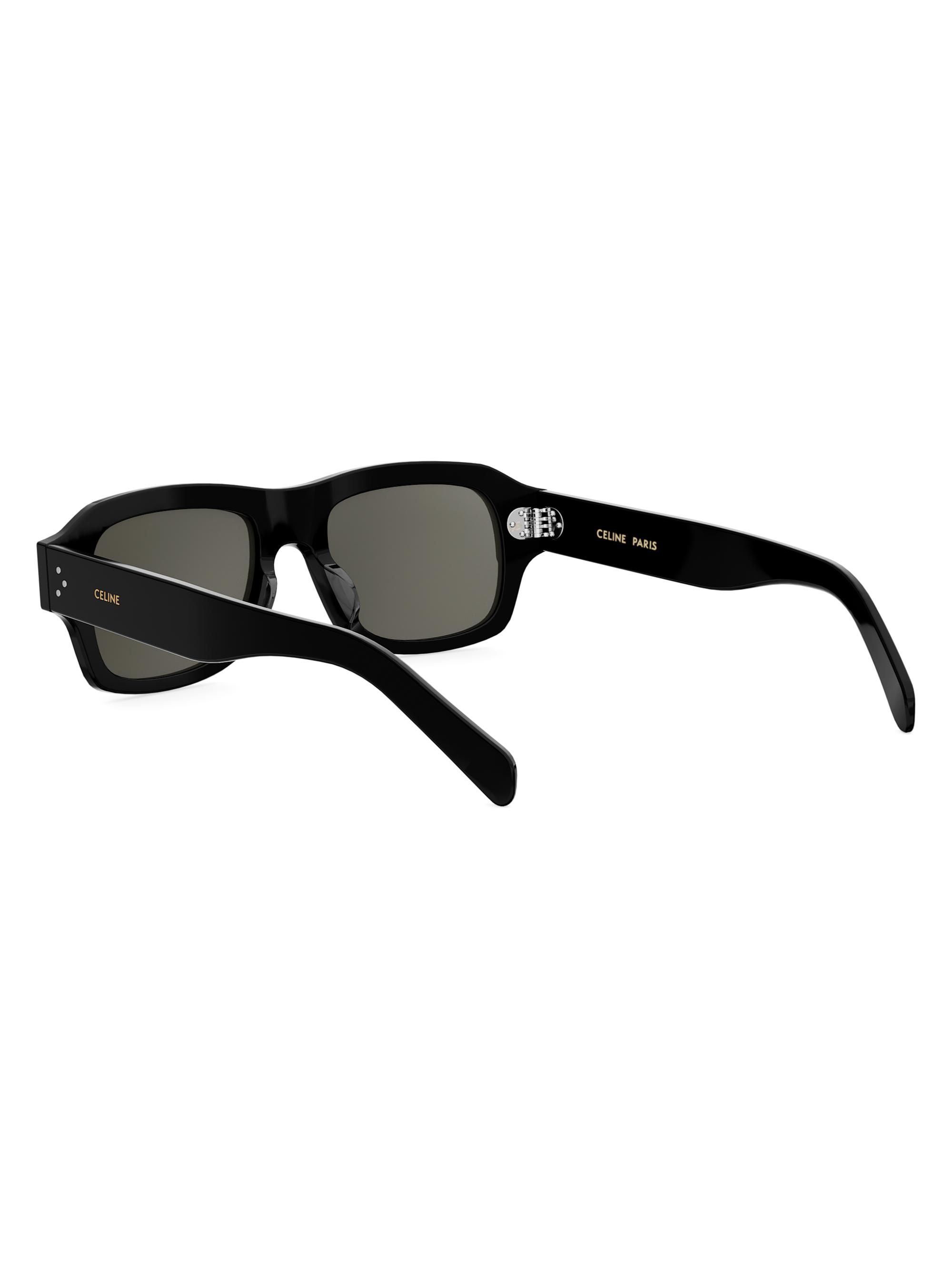 CELINE Celine 3 Dots HD 53MM Rectangular Sunglasses | Saks Fifth