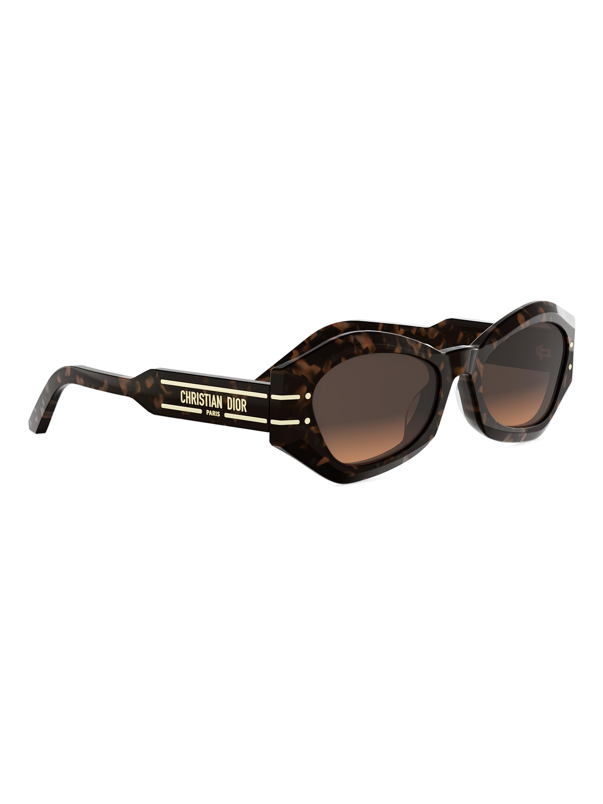 Dior DiorSignature B1U 55MM Butterfly Sunglasses | Saks Fifth Avenue