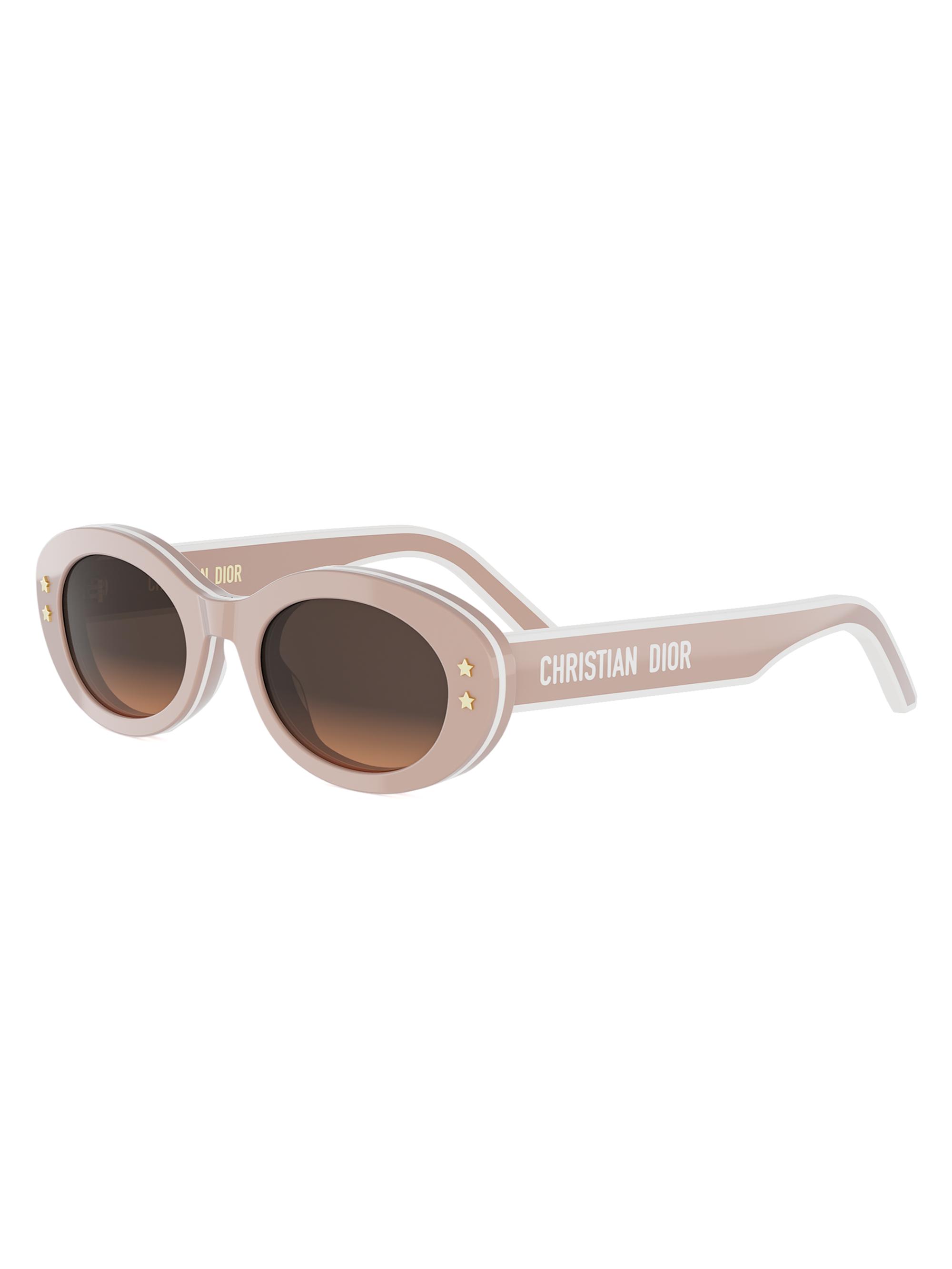 DIOR Women's DiorPacific B4I 51MM Oval Sunglasses - Shiny Pink And Gradient Brown