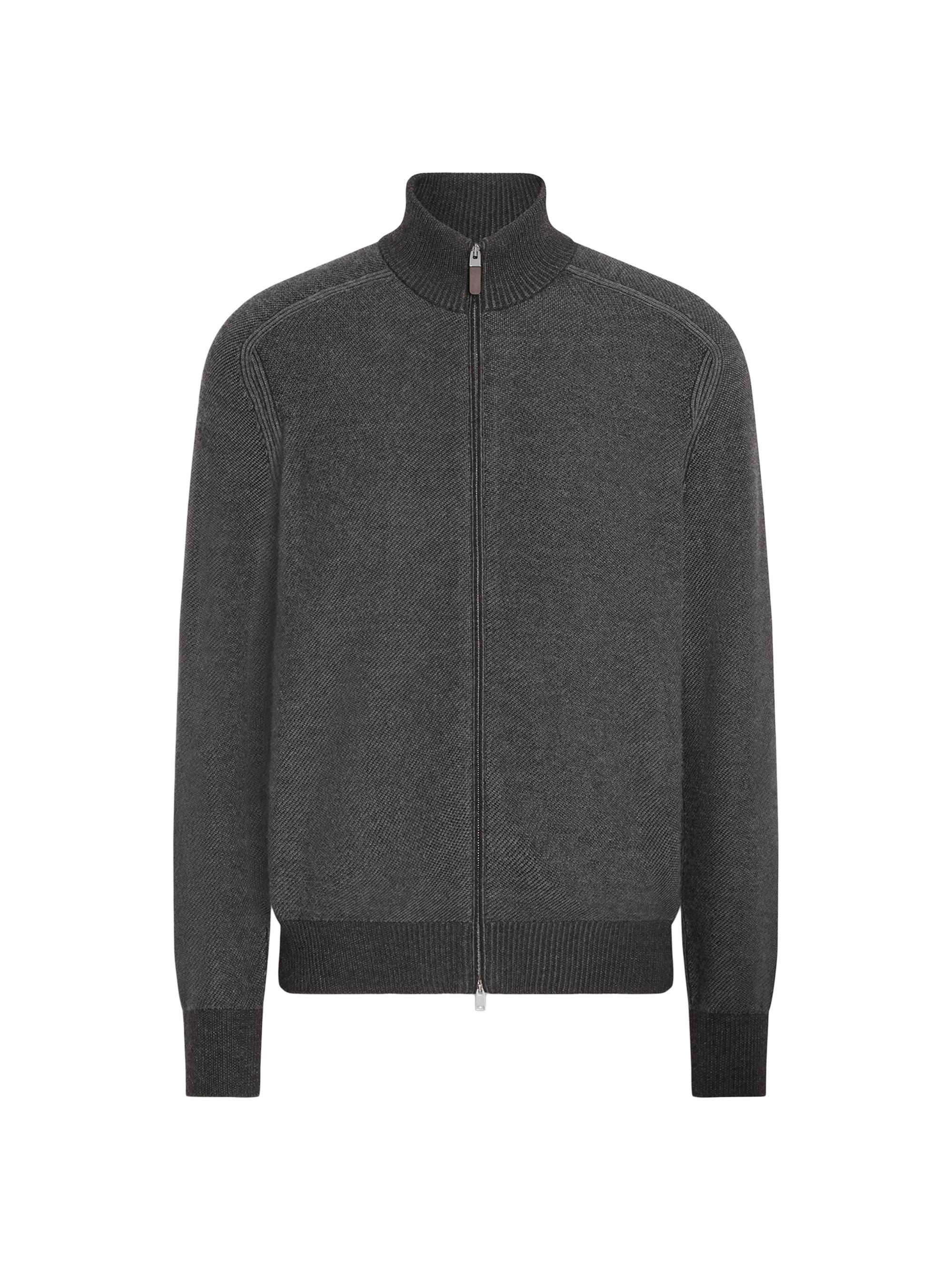 ‪- ̗̀ ꪔ̤ ̖́-‬ ZEGNA Cashseta Full Zip Cardigan | Saks Fifth Avenue