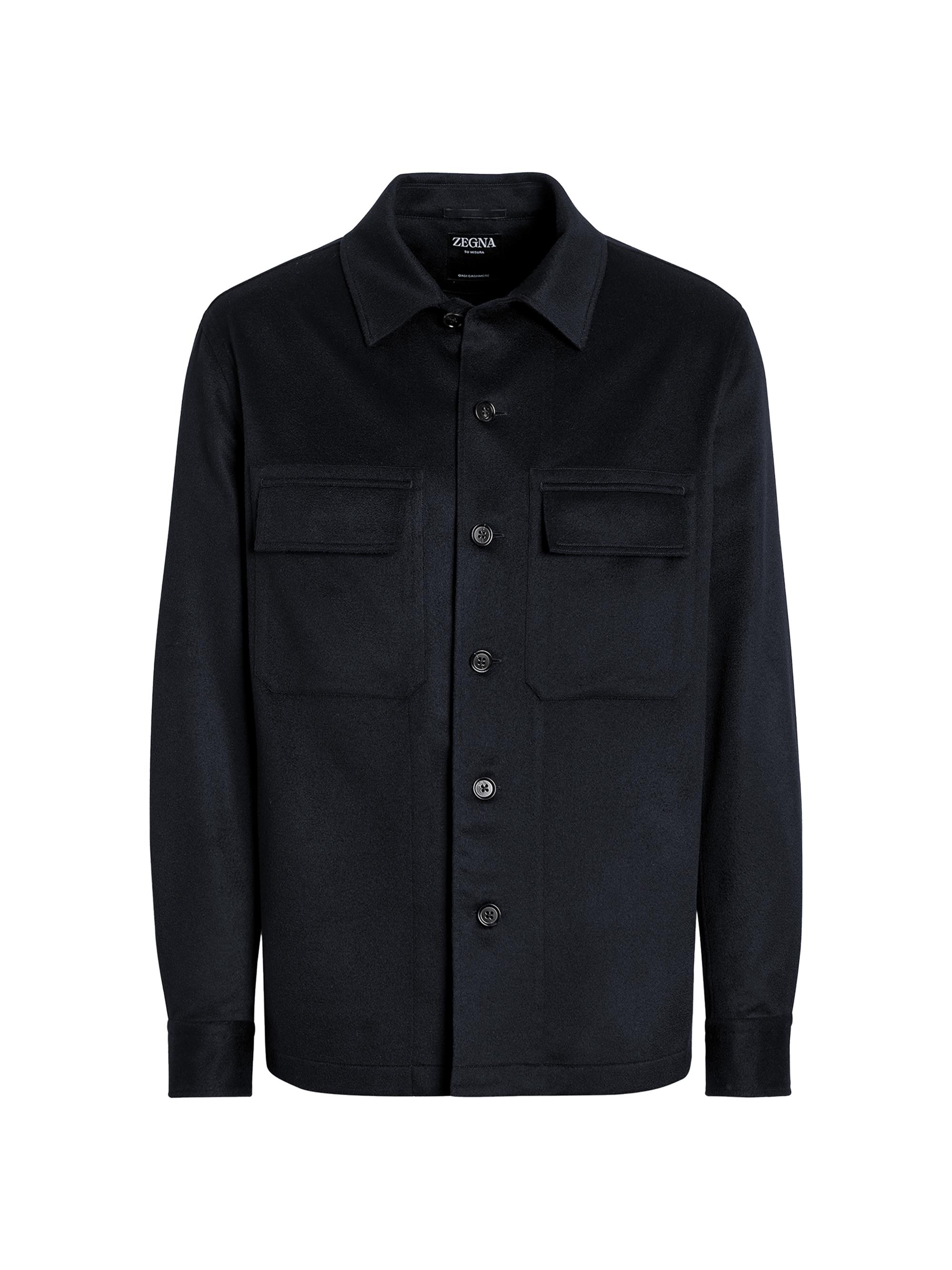 ZEGNA Men's Oasi Cashmere Alba Overshirt - White