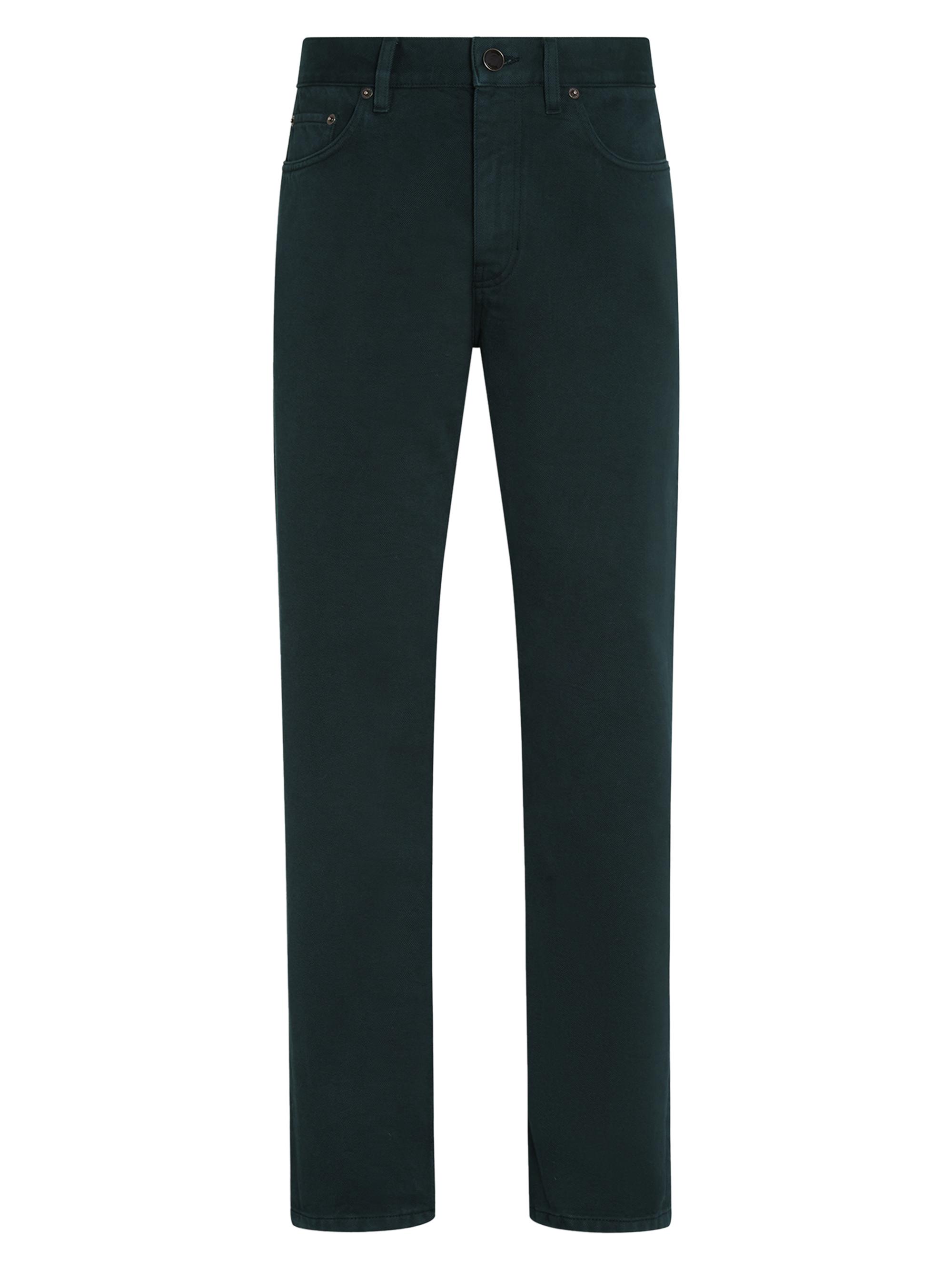 ZEGNA Men's Délavé Roccia Jeans - Green