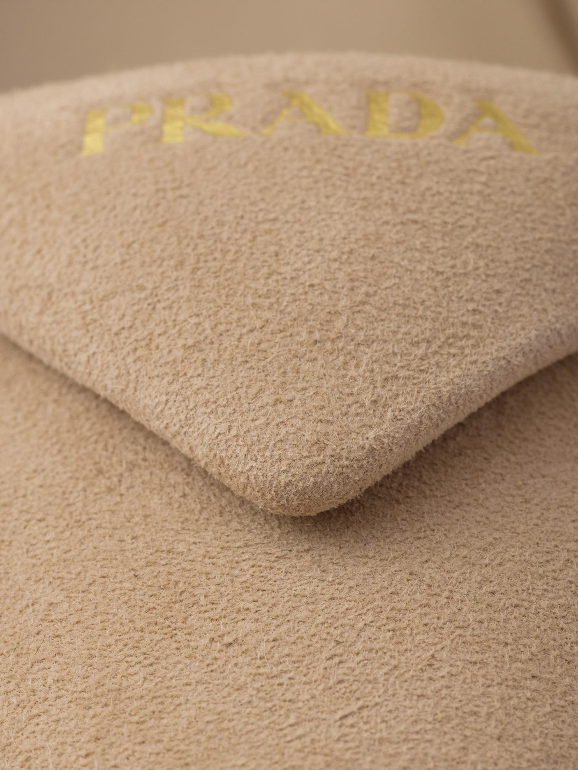 Prada Suede 75MM Slingback Pumps | Saks Fifth Avenue