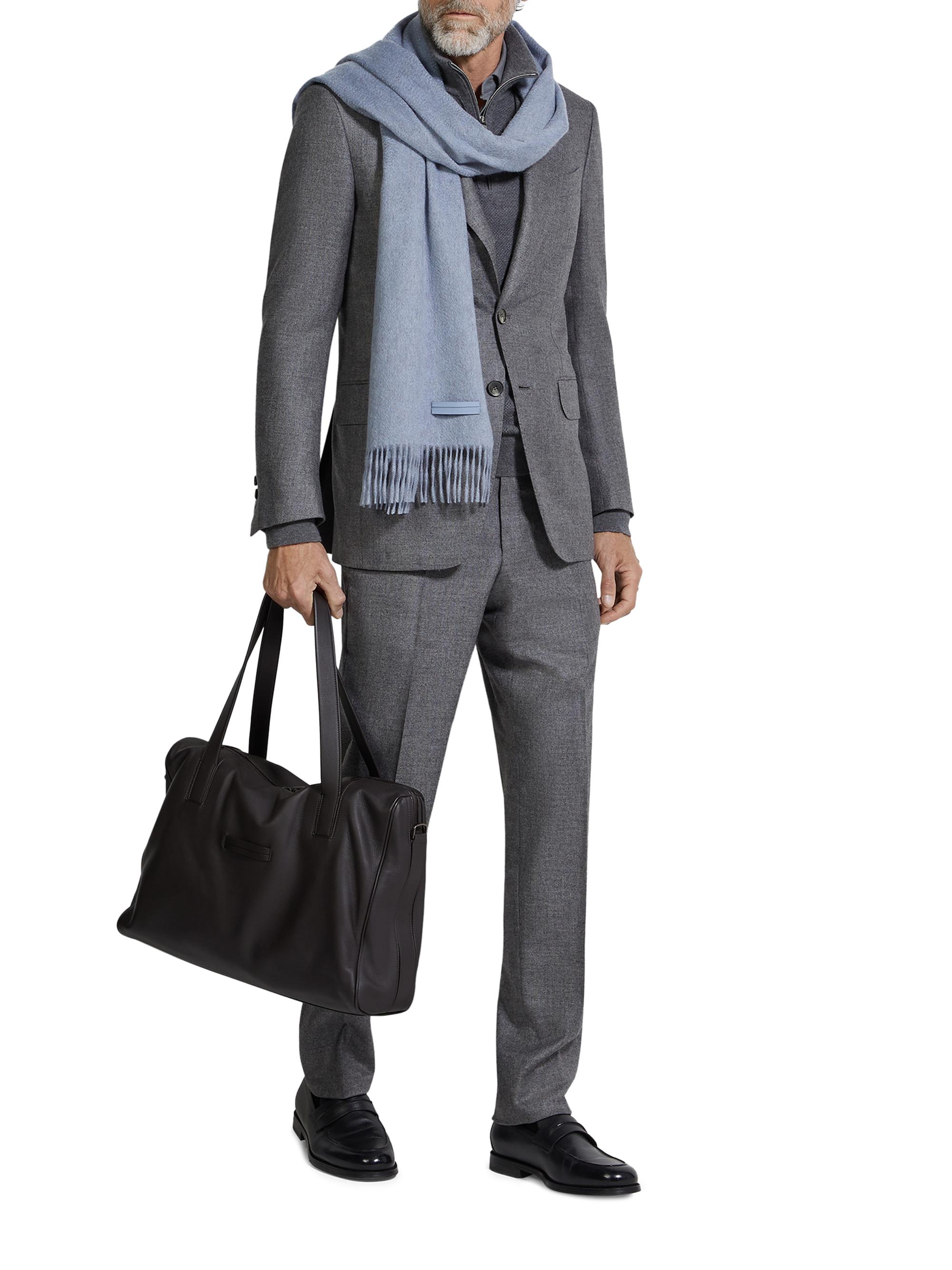 ZEGNA Men's Oasi Cashmere Suit - Grey