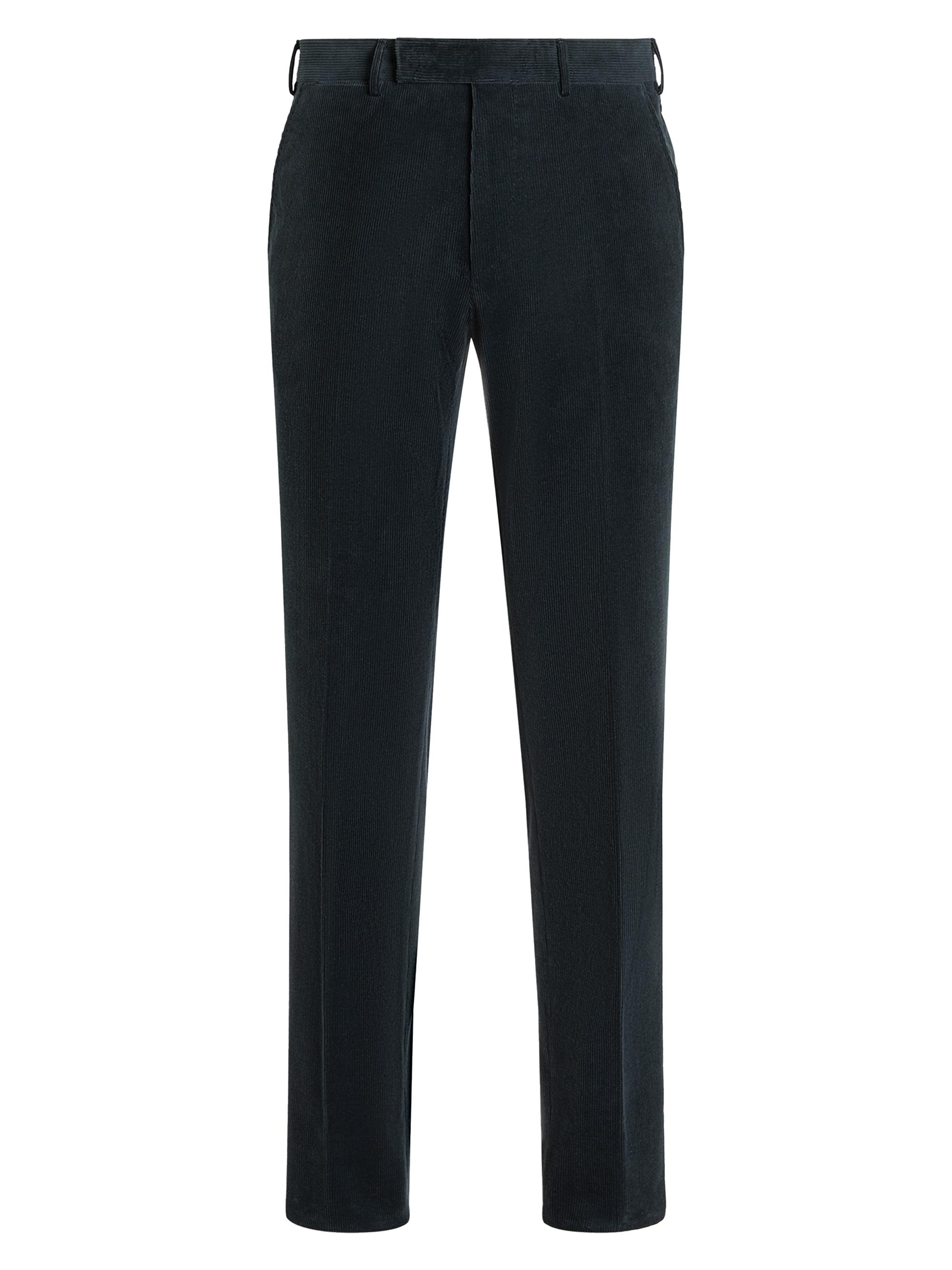 ZEGNA Men's Cashmere Wool and Silk Blend Pants - Green
