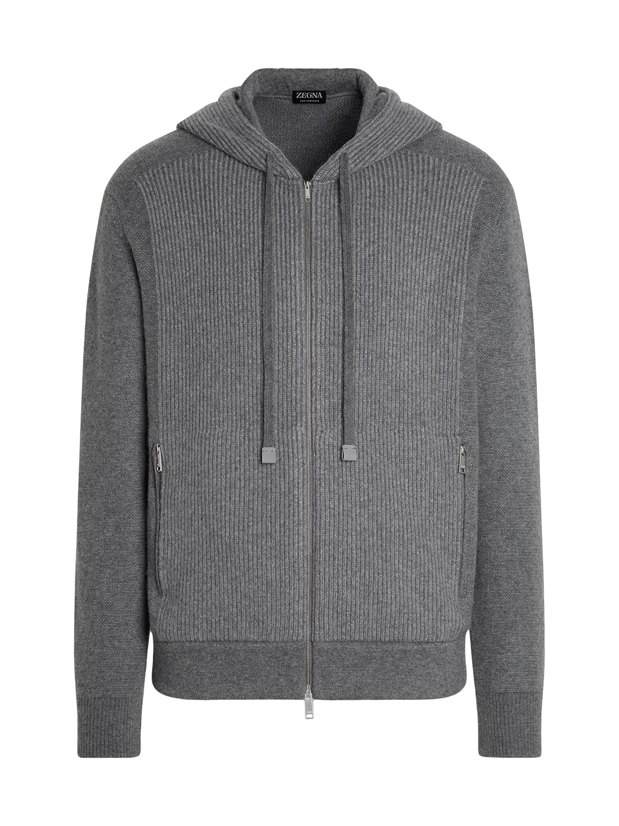 ZEGNA Oasi Cashmere Full Zip Hoodie | Saks Fifth Avenue